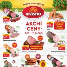 MP Krásno leták - náhled letáku platný od 04.08.2025