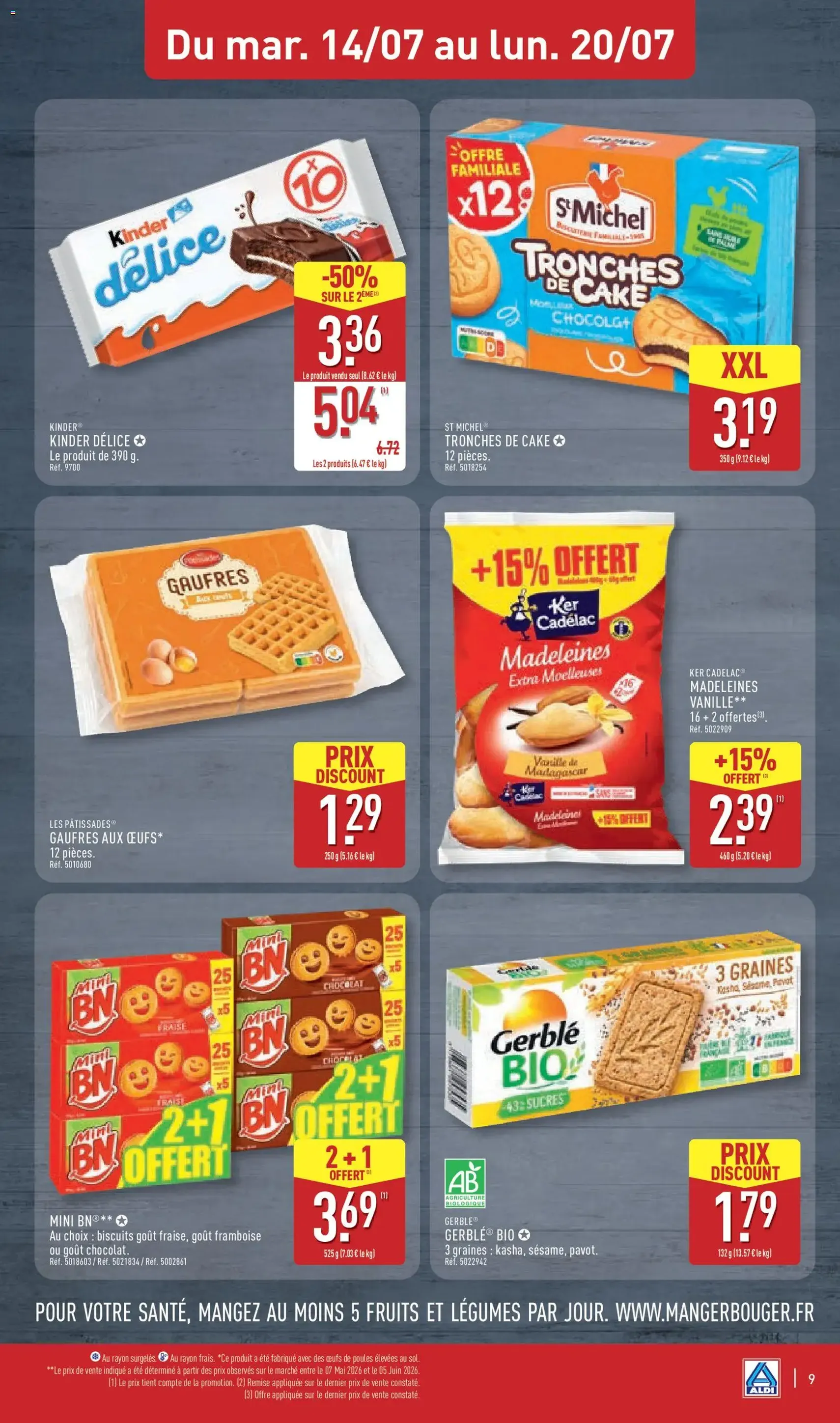 Aldi catalogue - brochure valable à partir du 14/07/2026, page 11 sur 44