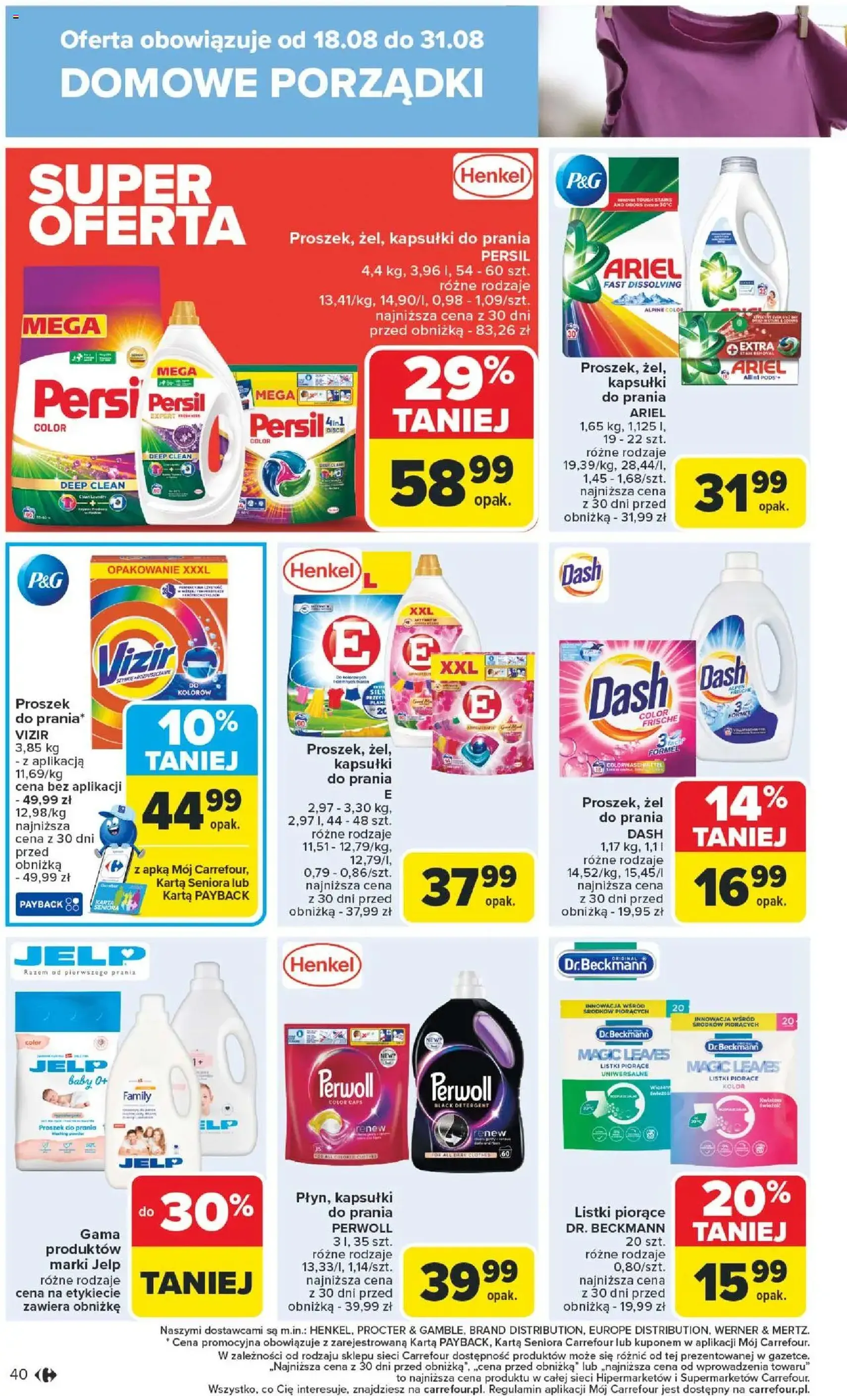 Carrefour Gazetka - ważny gazetka od 18.08.2025 strona 42 z 54 Carrefour Gazetka - ważny gazetka od 18.08.2025 strona 42 z 54