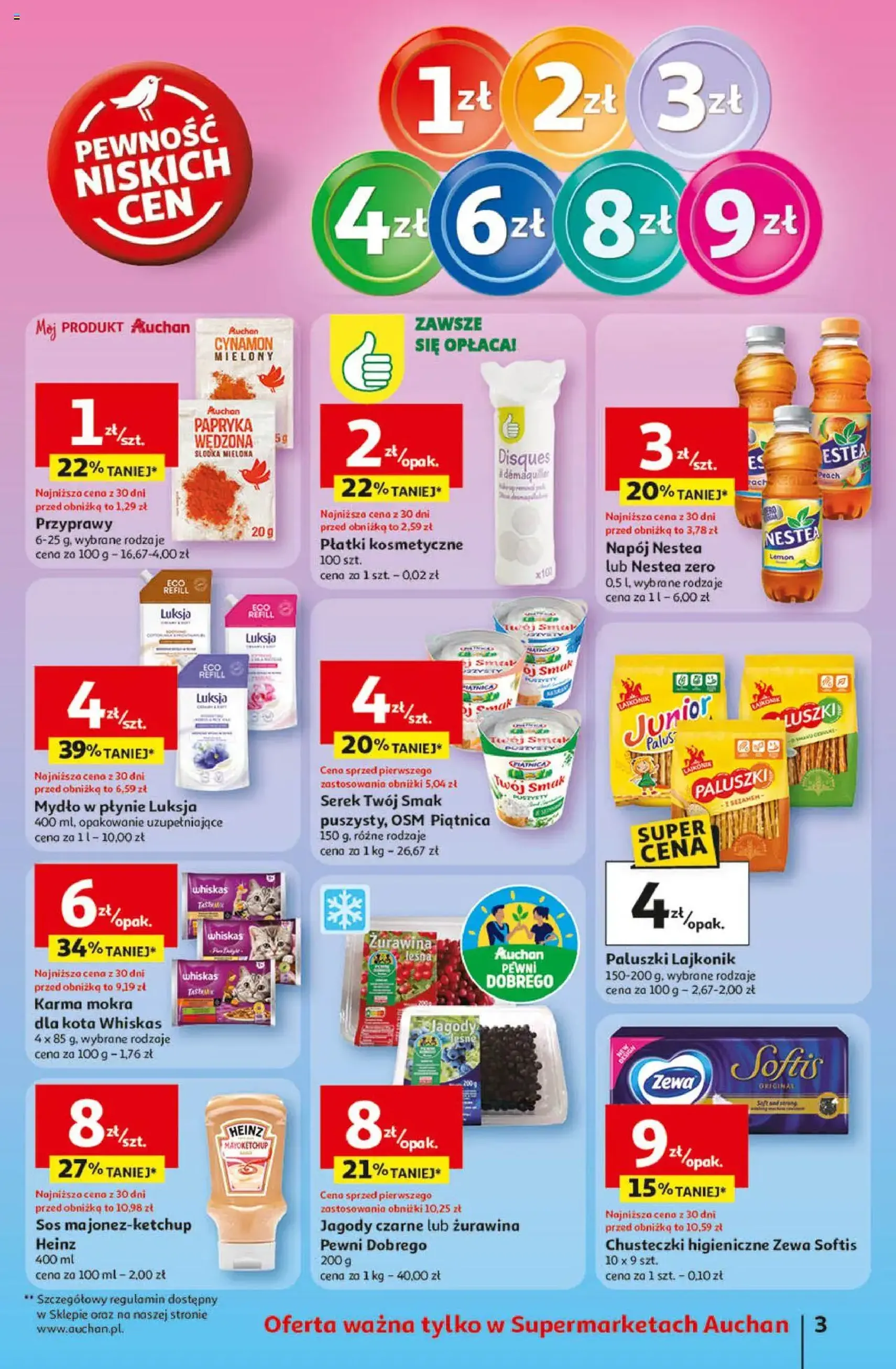 Auchan Gazetka - ważny gazetka od 18.09.2025 strona 3 z 8