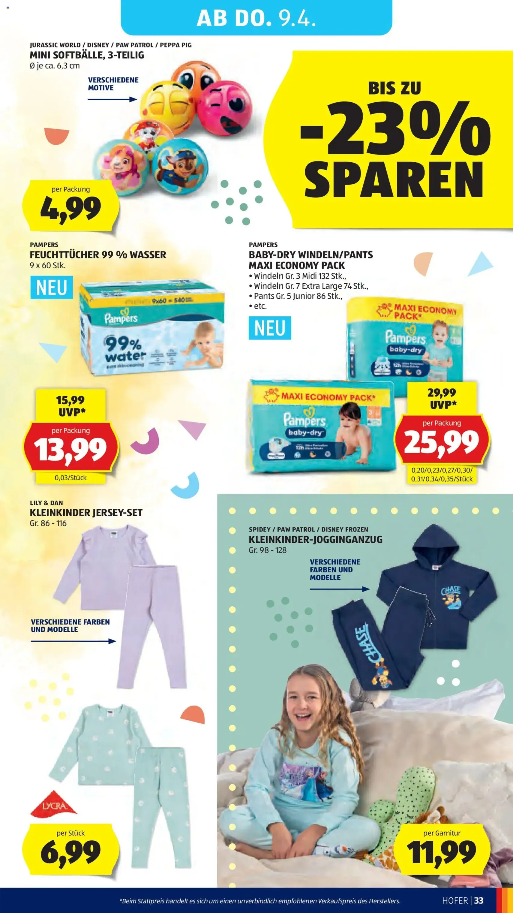 Hofer Flugblatt - Gültiger Prospekt ab 01.04.2026, Seite 37 von insgesamt 41