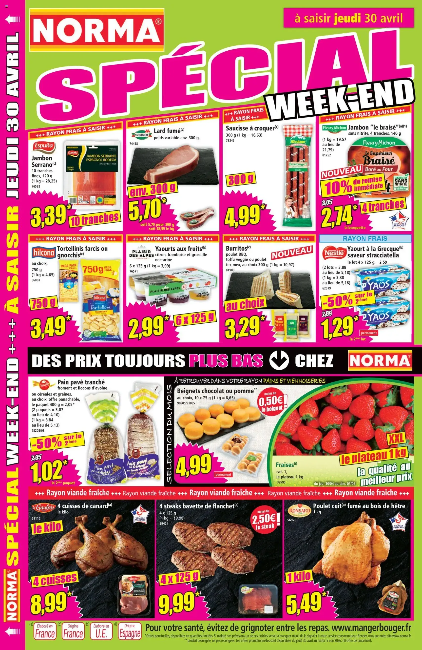 Norma catalogue - brochure valable à partir du 29/04/2026, page 14 sur 14