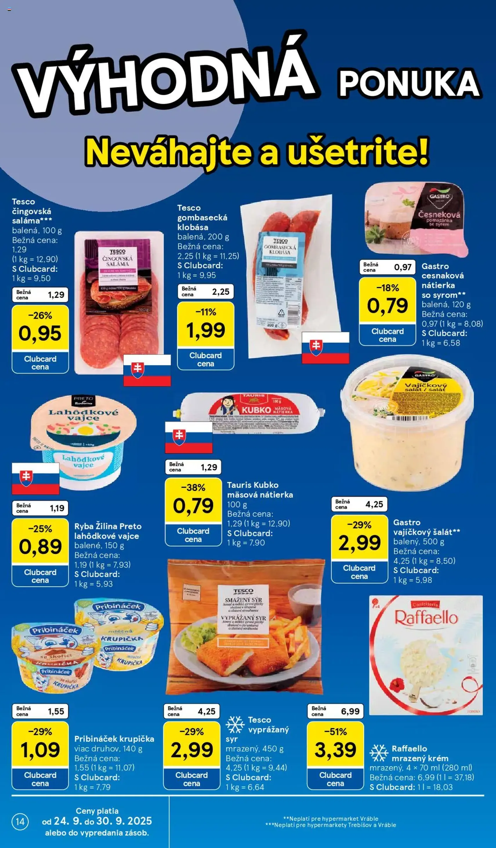 Tesco Hypermarket - leták - platný leták od 24.09.2025 strana 14 z 35