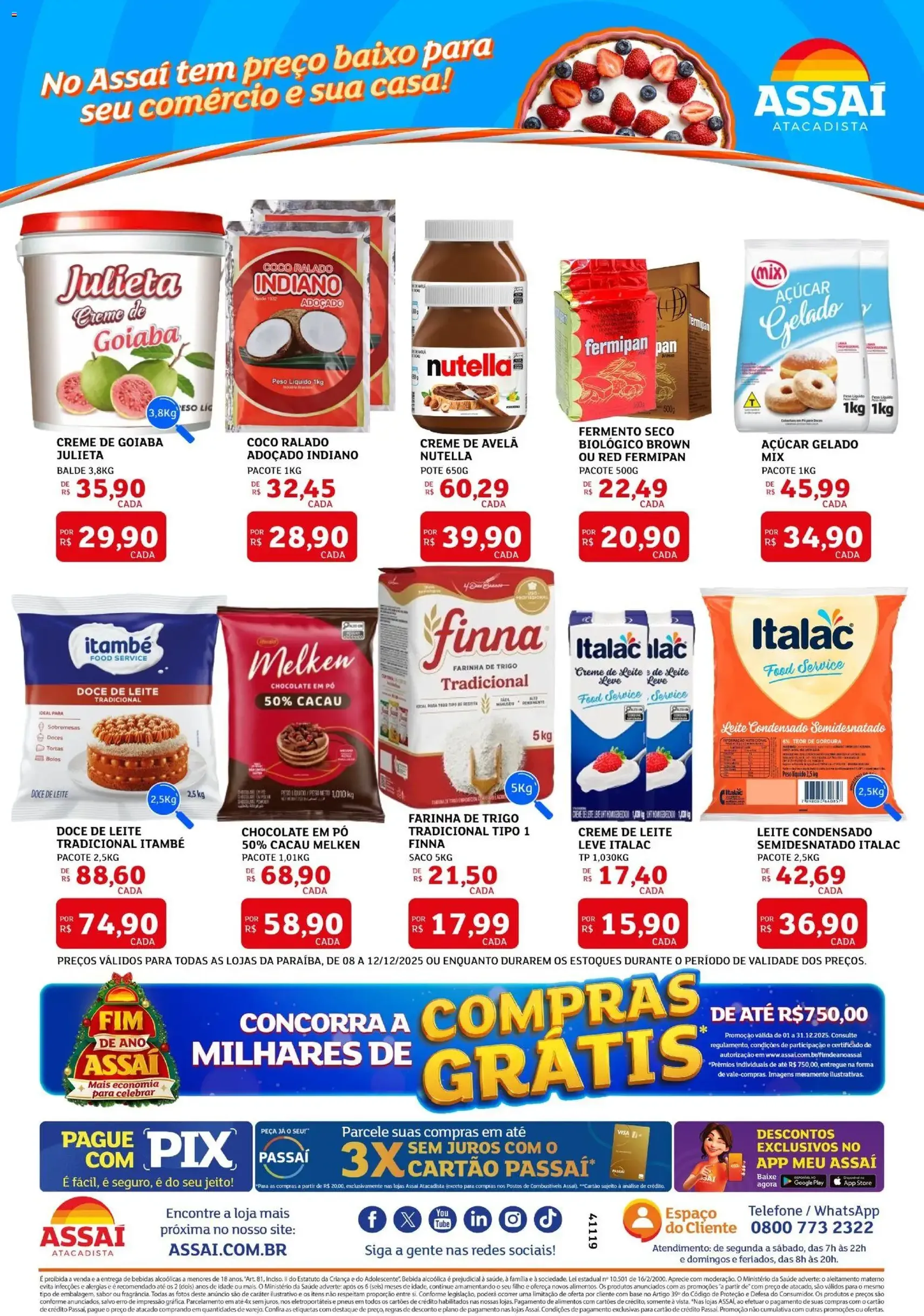 Encarte Assaí Atacadista - folheto válido a partir de 08/12/2025 página 2 de 2