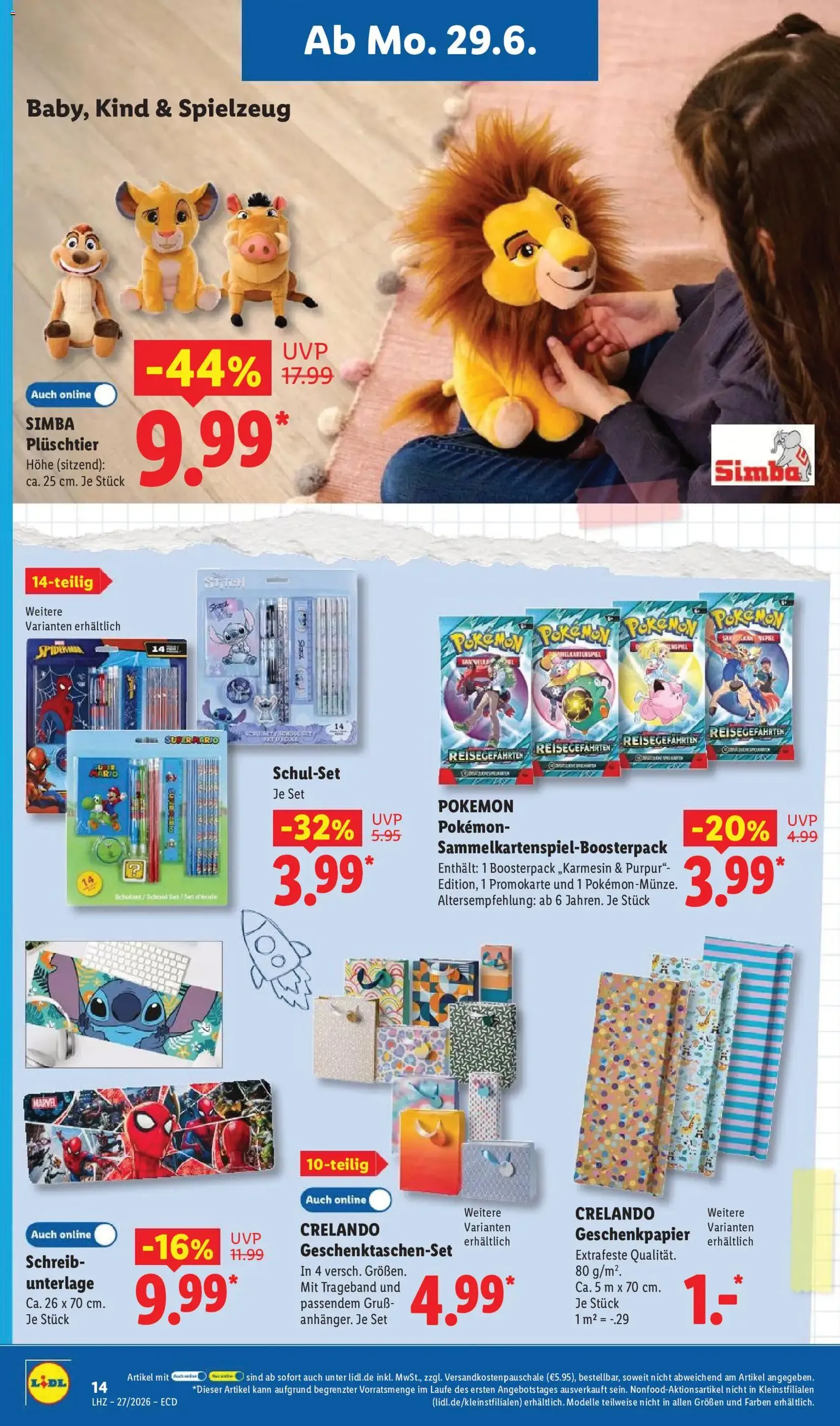 Lidl Prospekt - Gültiger Prospekt ab 29.06.2026, Seite 40 von insgesamt 67
