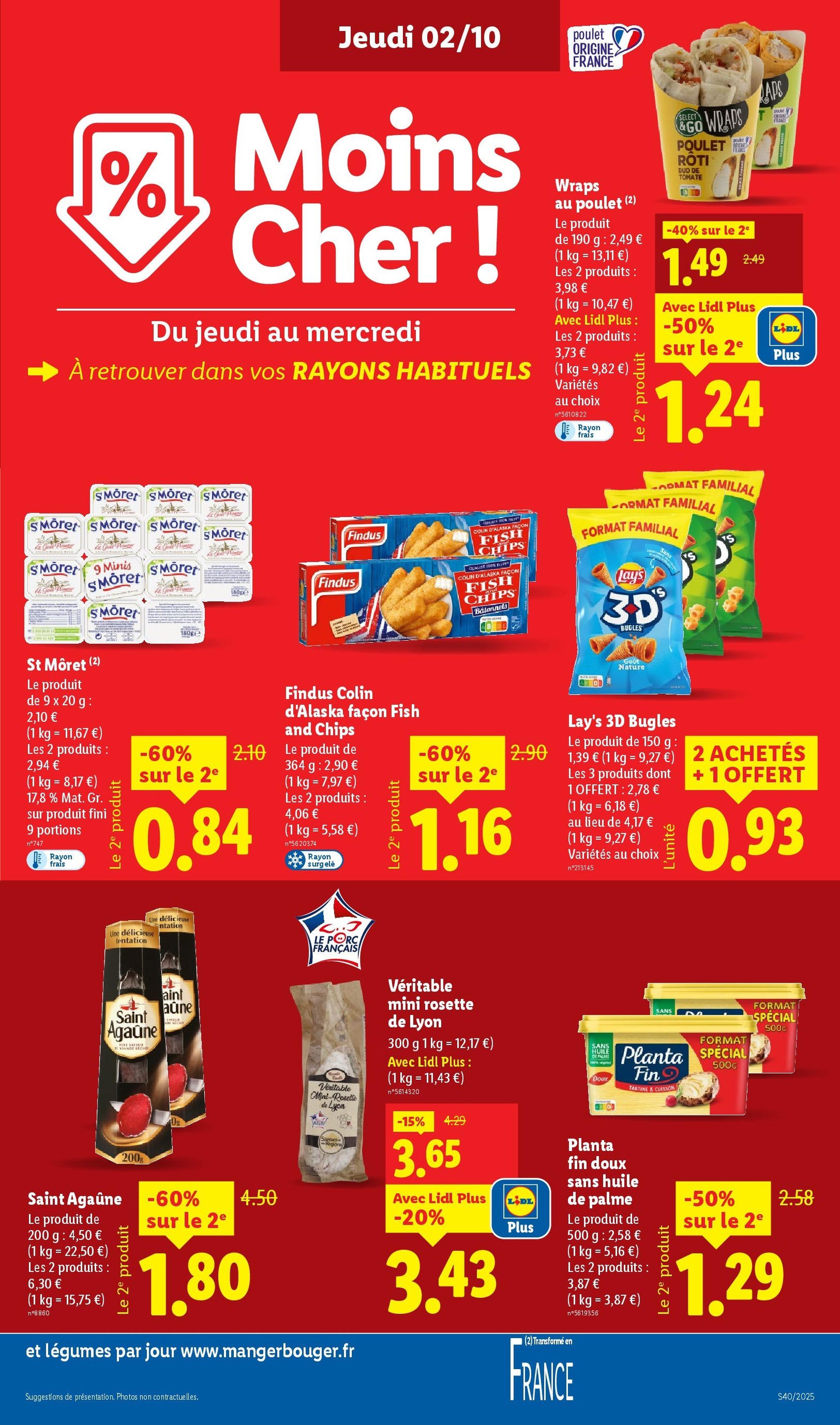 LIDL catalogue semaine 40 - brochure valable à partir du 02/10/2025, page 13 sur 76 LIDL catalogue semaine 40 - brochure valable à partir du 02/10/2025, page 13 sur 76