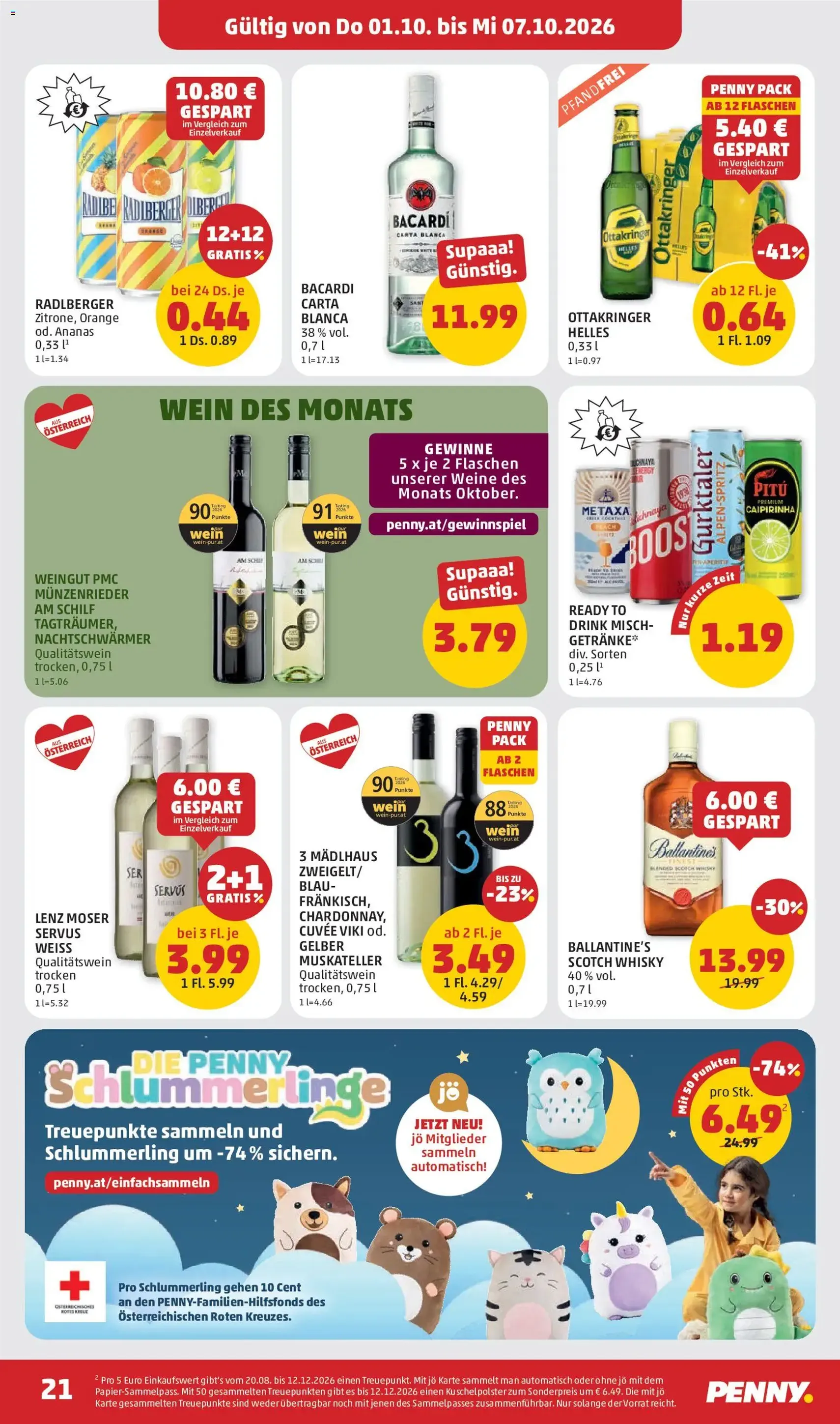 Penny Markt - Flugblatt - Gültiger Prospekt ab 01.10.2026, Seite 21 von insgesamt 32