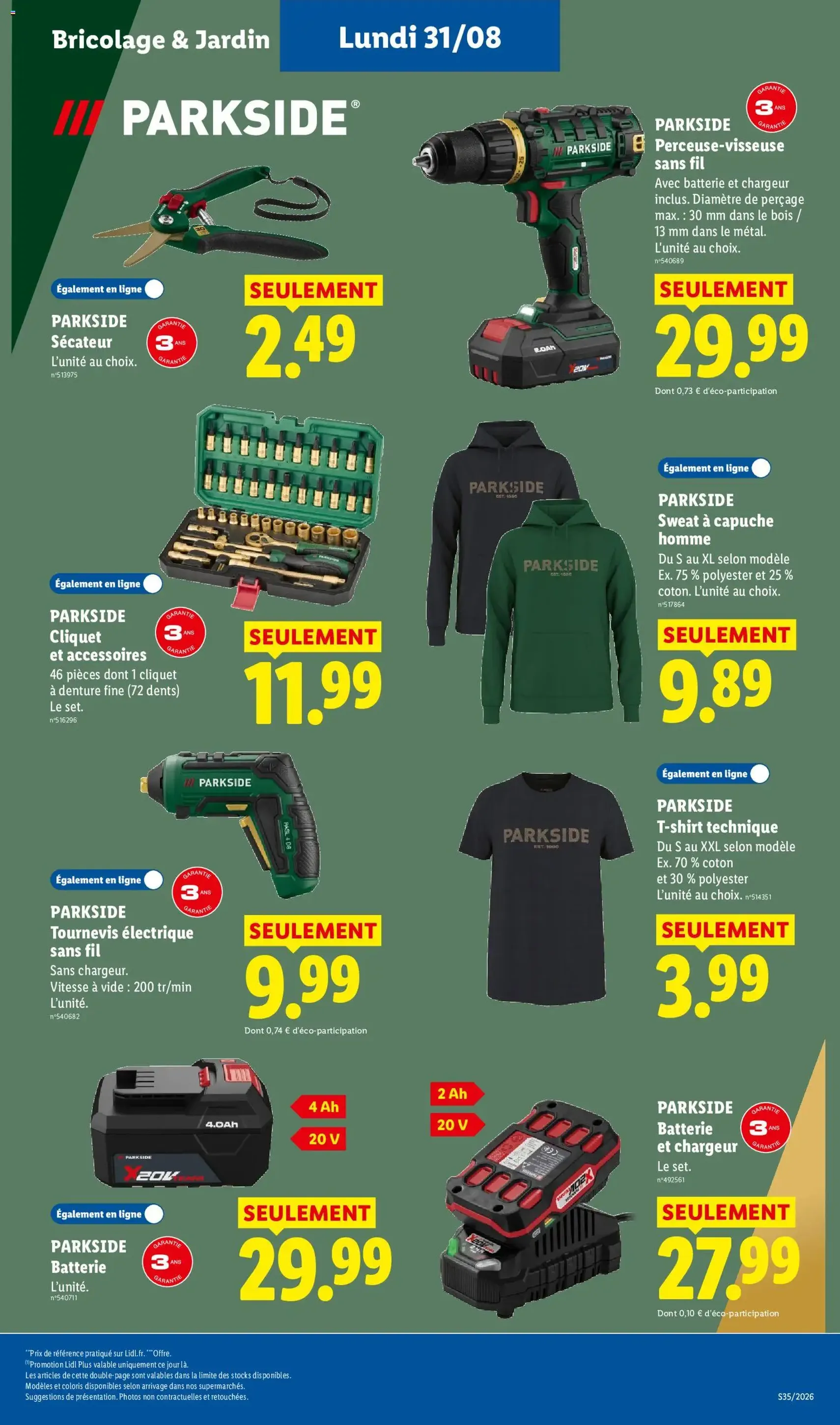 LIDL catalogue - brochure valable à partir du 27/08/2026, page 49 sur 61