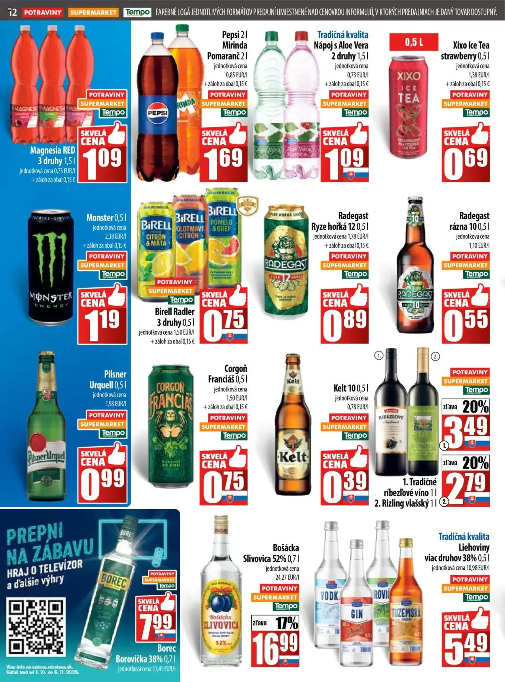 COOP Jednota leták - platný leták od 16.10.2025 strana 12 z 28 COOP Jednota leták - platný leták od 16.10.2025 strana 12 z 28