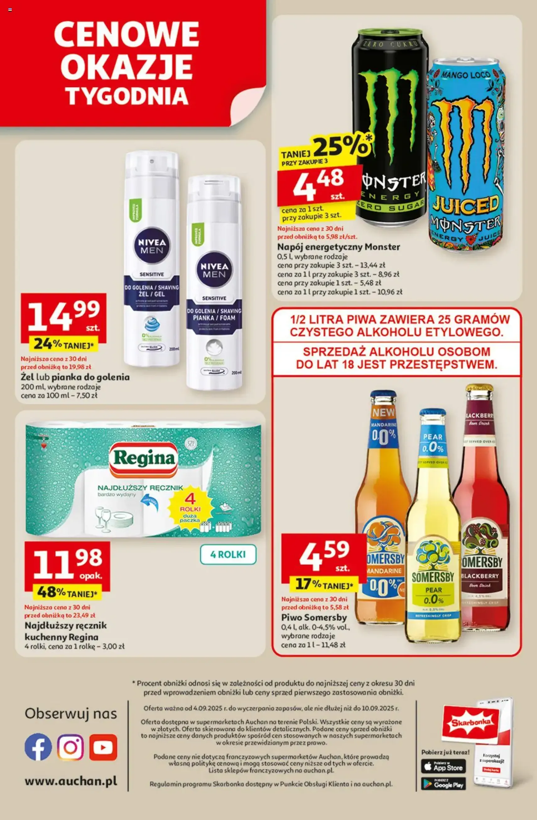 Auchan Gazetka - ważny gazetka od 04.09.2025 strona 8 z 8 Auchan Gazetka - ważny gazetka od 04.09.2025 strona 8 z 8