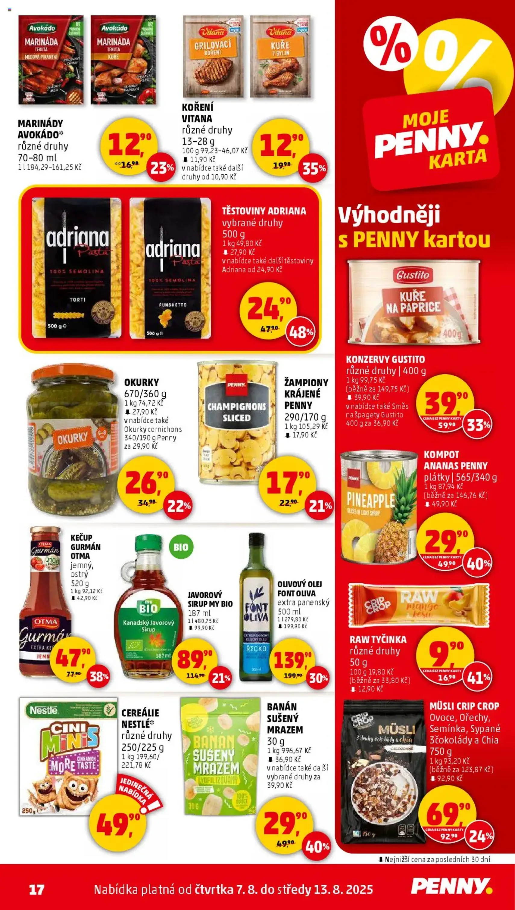 Penny Market leták - Čtvrtečník - platný leták od 07.08.2025 strana 17 z 31 Penny Market leták - Čtvrtečník - platný leták od 07.08.2025 strana 17 z 31