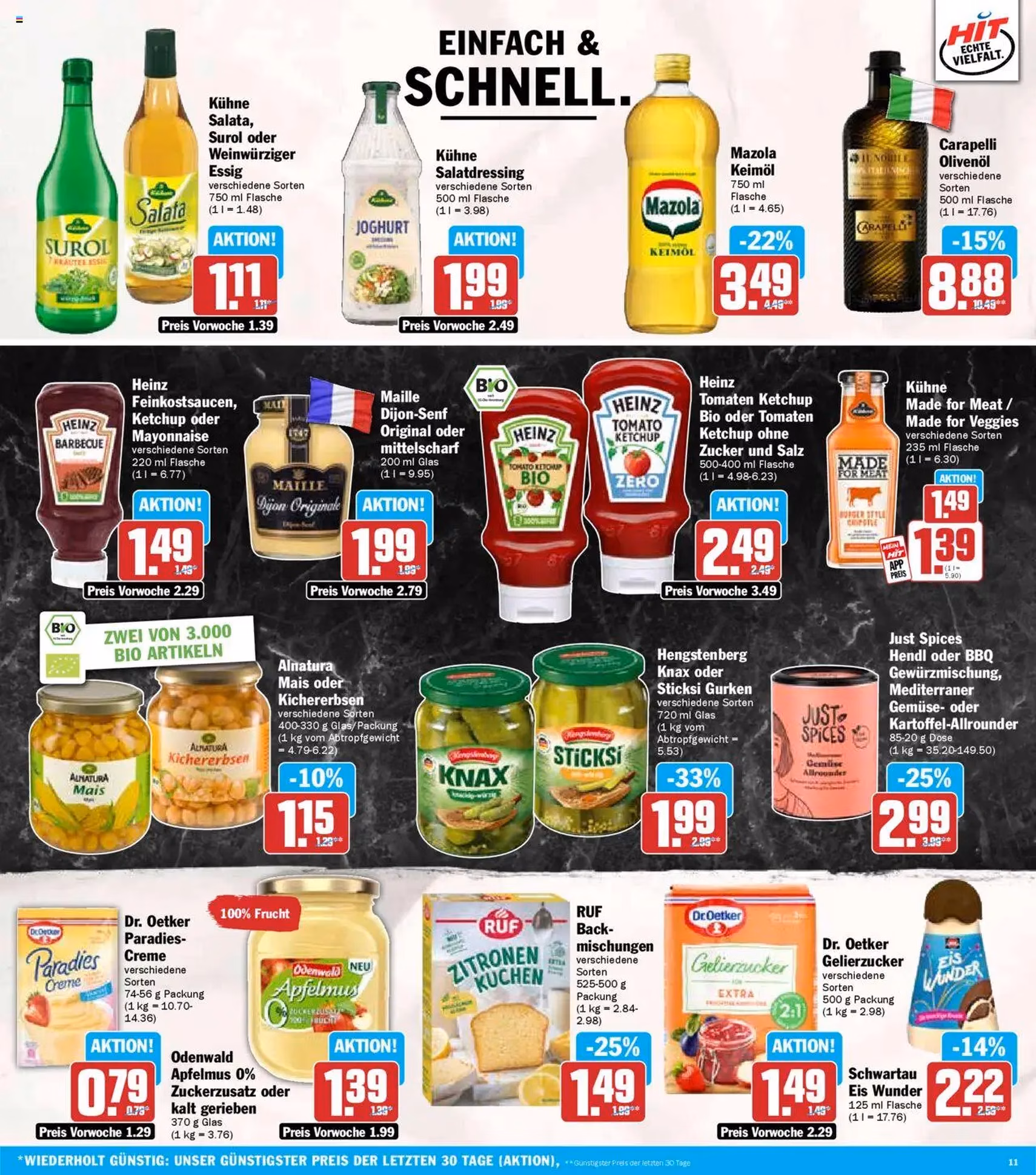 HIT Prospekt - Gültiger Prospekt ab 11.08.2025, Seite 11 von insgesamt 18 HIT Prospekt - Gültiger Prospekt ab 11.08.2025, Seite 11 von insgesamt 18