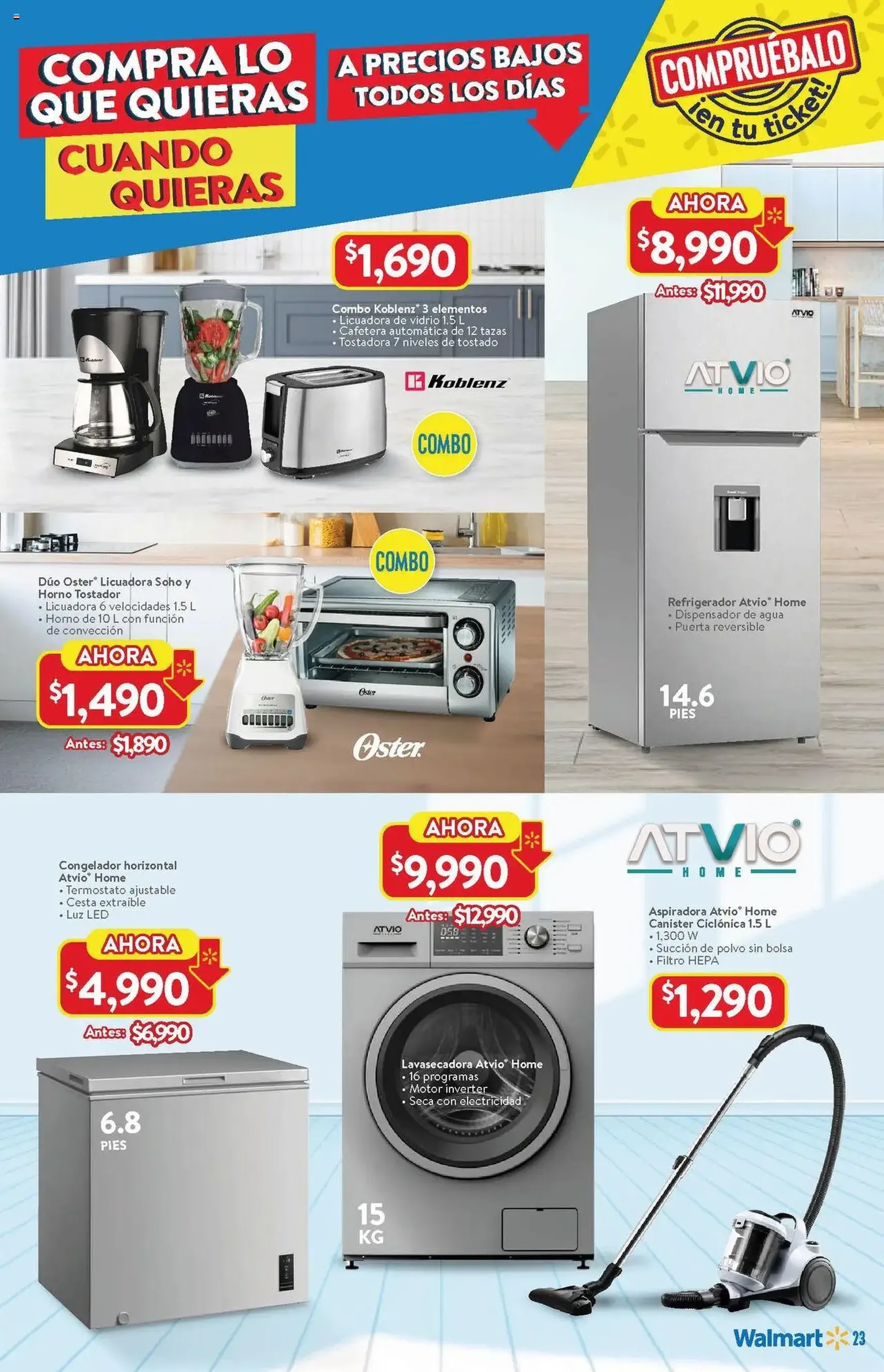 Walmart catálogo Verano - folleto válido desde 24/07/2025 página 23 de 28 Walmart catálogo Verano - folleto válido desde 24/07/2025 página 23 de 28