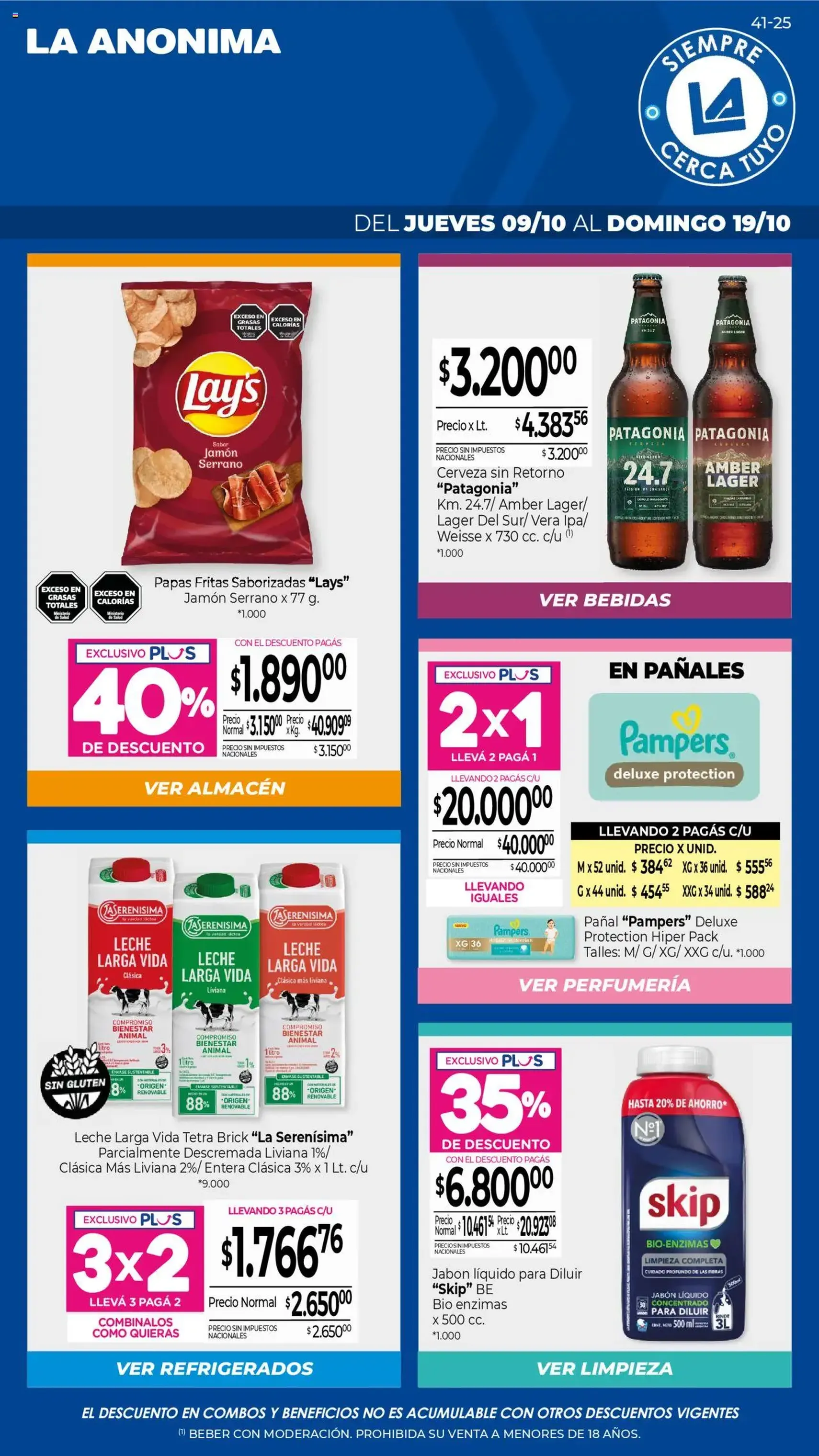 La Anonima catálogo - folleto válido desde 09/10/2025 página 1 de 42 La Anonima catálogo - folleto válido desde 09/10/2025 página 1 de 42