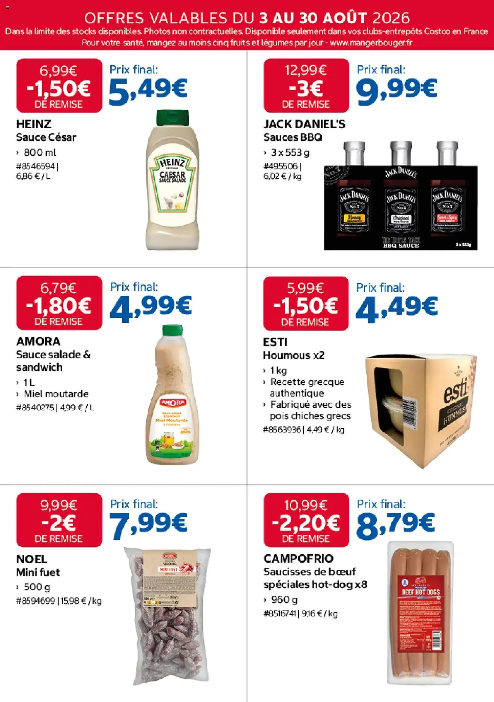 Costco catalogue - brochure valable à partir du 03/08/2026, page 16 sur 20