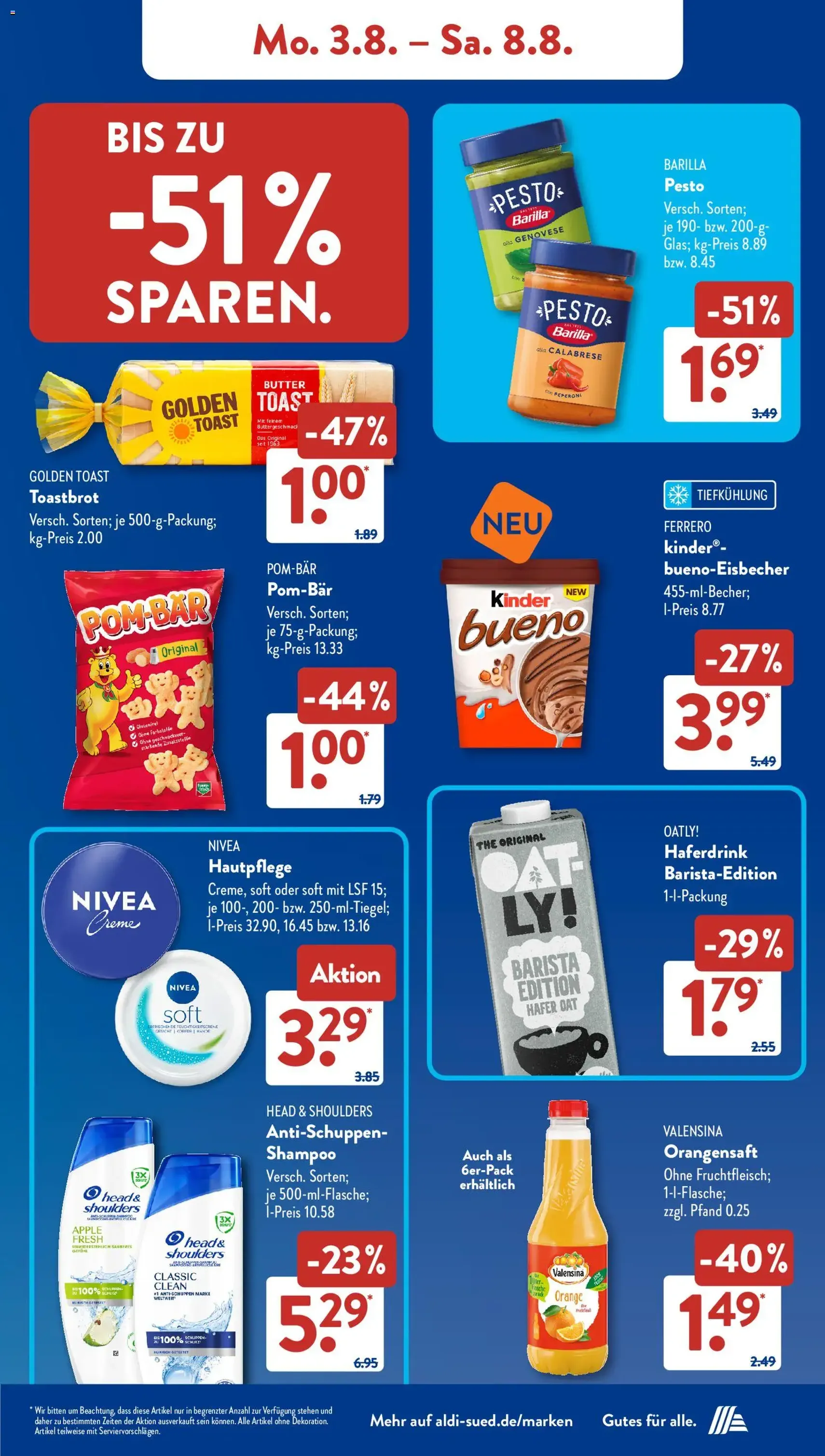 Aldi Süd Prospekt - Gültiger Prospekt ab 03.08.2026, Seite 6 von insgesamt 32