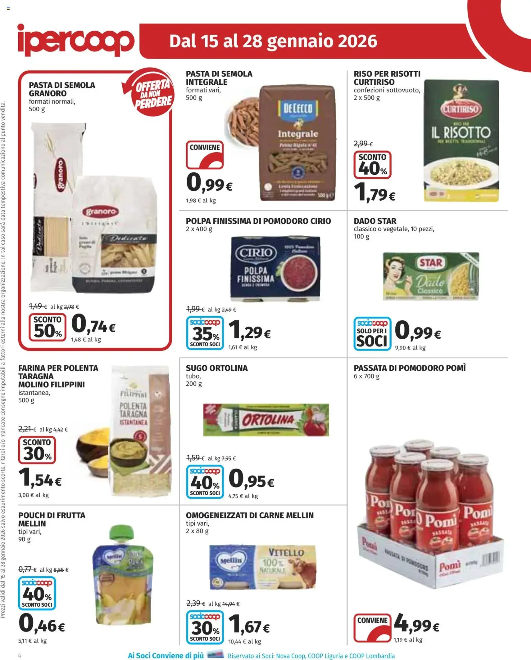 Volantino Ipercoop - volantino valido dal 15/01/2026 pagina 4 di 34