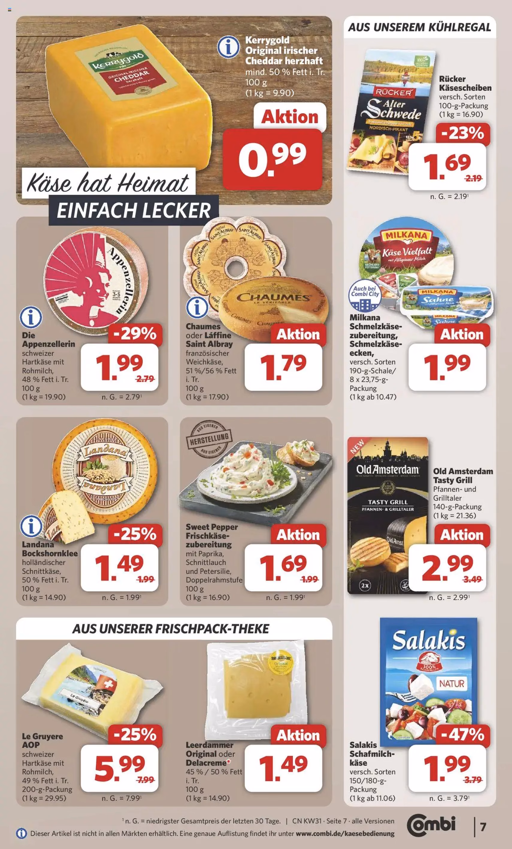 Combi Prospekt - Gültiger Prospekt ab 28.07.2025, Seite 7 von insgesamt 36 Combi Prospekt - Gültiger Prospekt ab 28.07.2025, Seite 7 von insgesamt 36