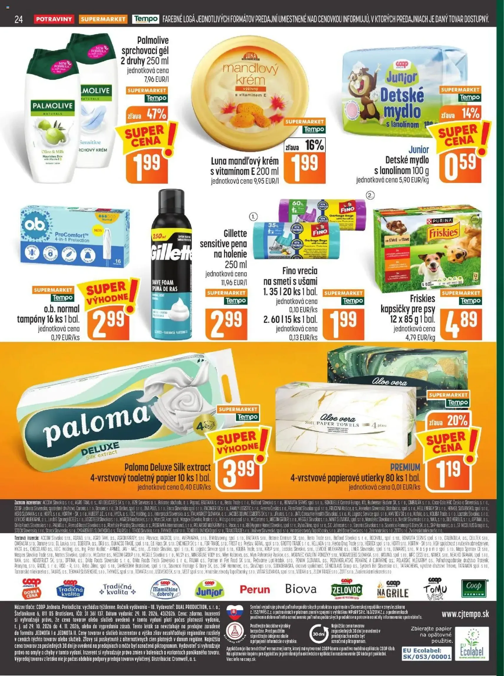 COOP Jednota leták - platný leták od 29.10.2026 strana 24 z 28