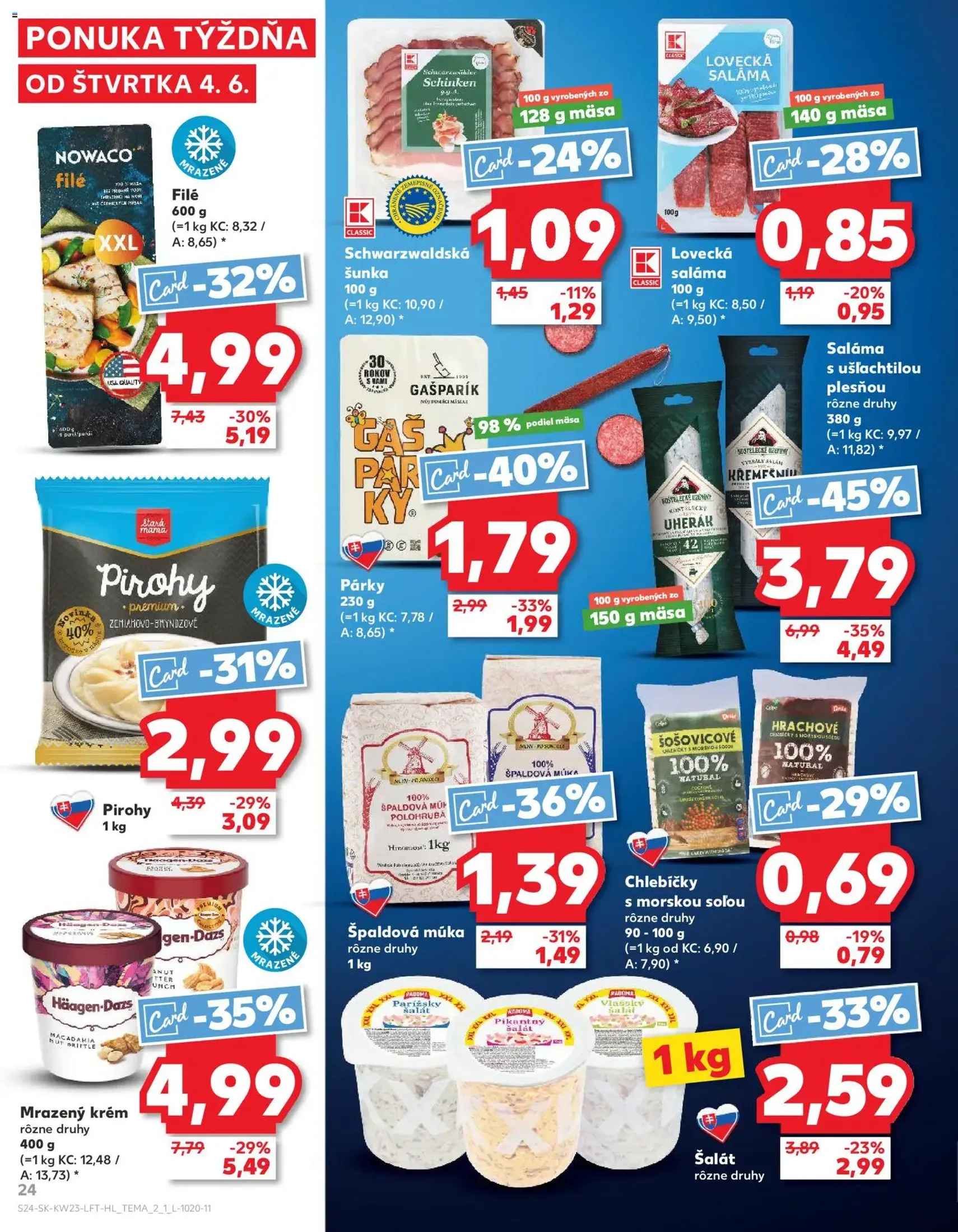 Kaufland leták - platný leták od 04.06.2026 strana 24 z 76