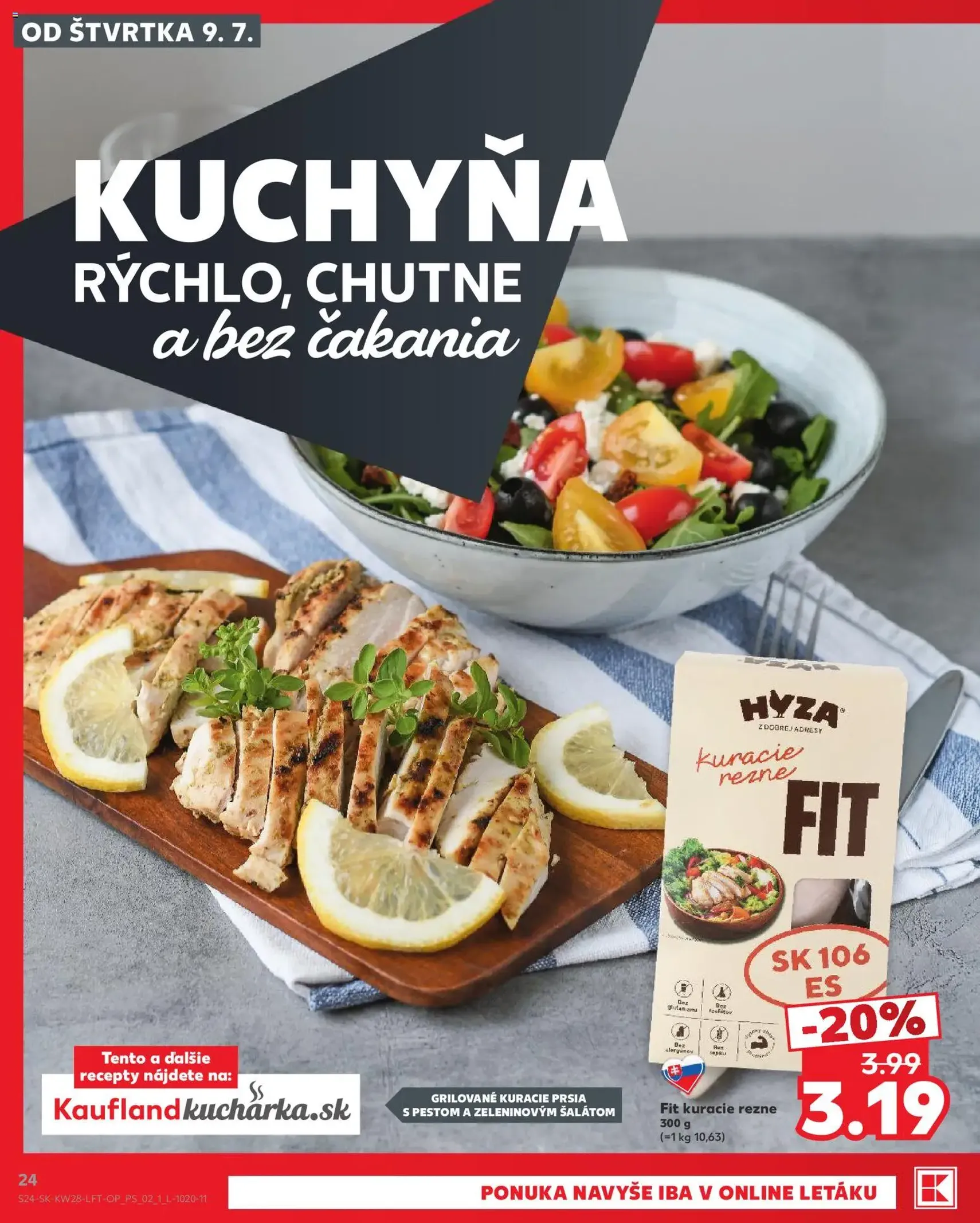 Kaufland SK akciós újság - 2026.07.09. érvényes szórólap 24 oldal 82 oldalból