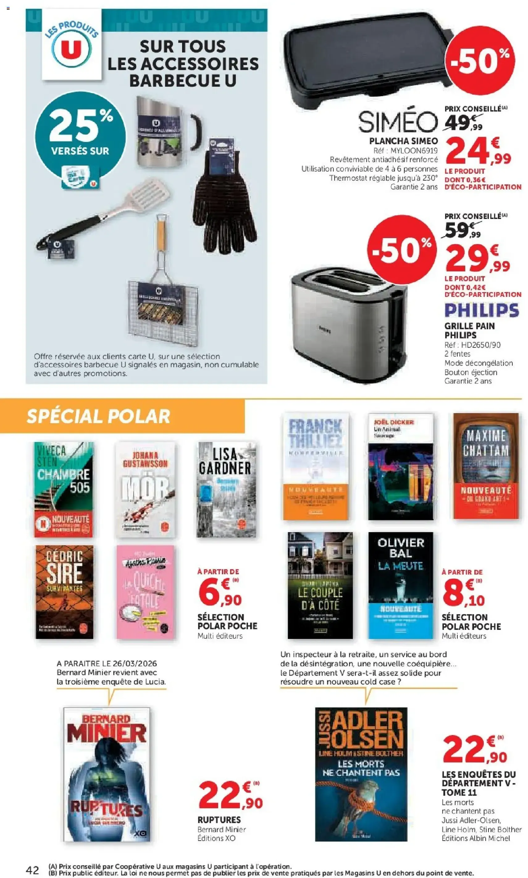 Super U catalogue - brochure valable à partir du 24/03/2026, page 42 sur 44