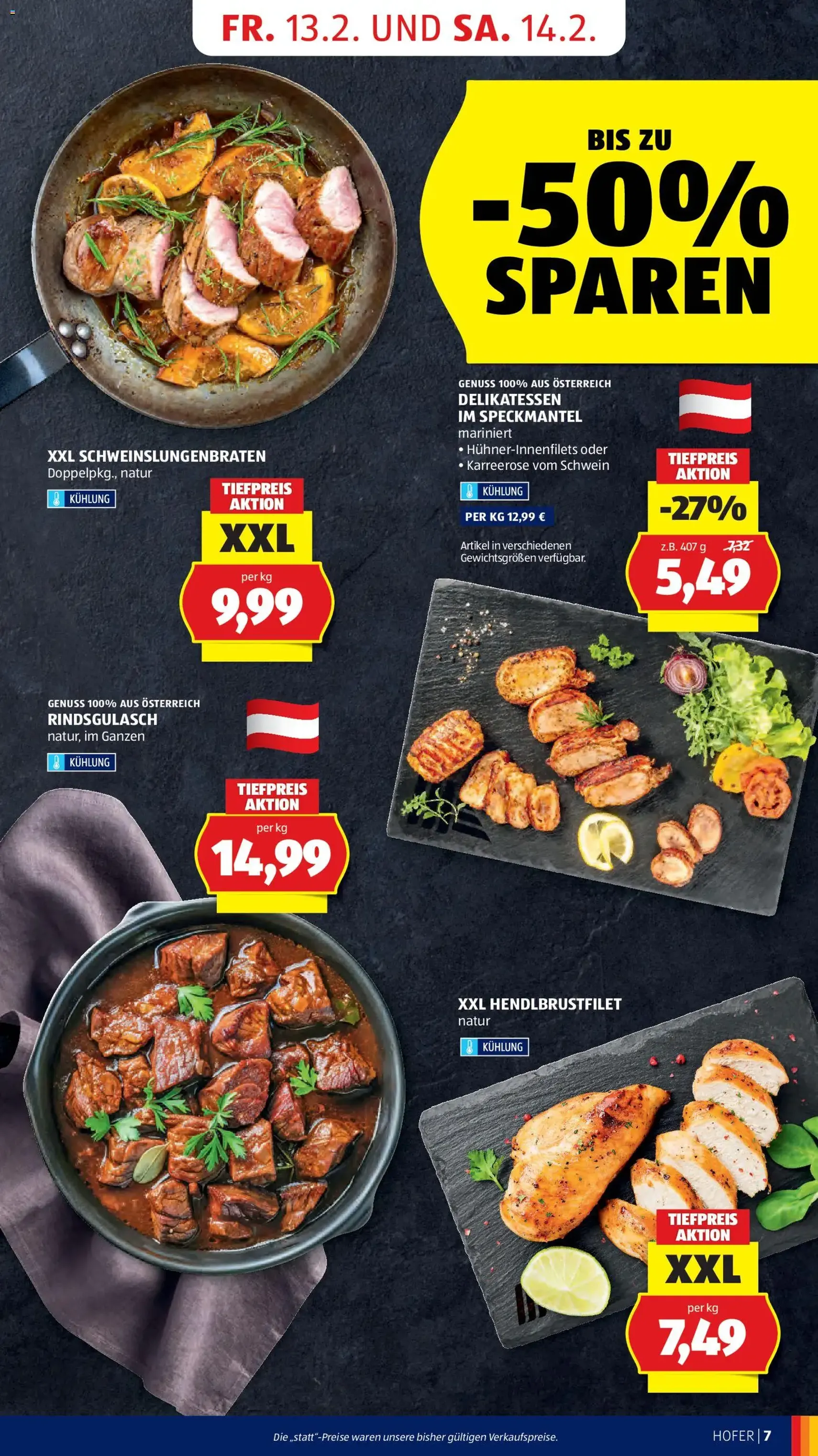 Hofer Flugblatt - Gültiger Prospekt ab 13.02.2026, Seite 9 von insgesamt 41