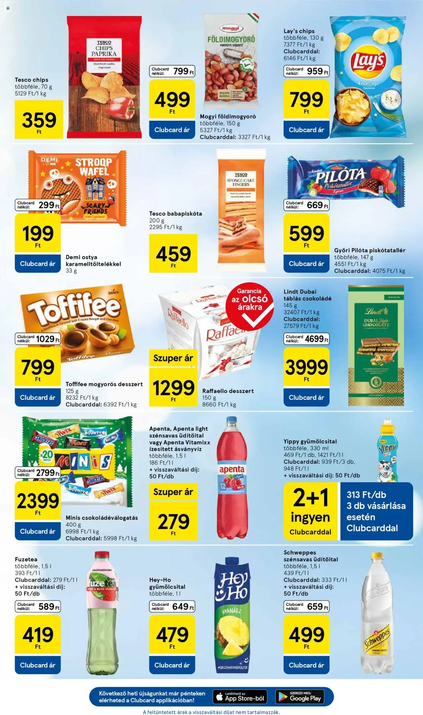 Tesco Hipermarket - Akciós újság - 2025.10.16. érvényes szórólap 7 oldal 34 oldalból Tesco Hipermarket - Akciós újság - 2025.10.16. érvényes szórólap 7 oldal 34 oldalból