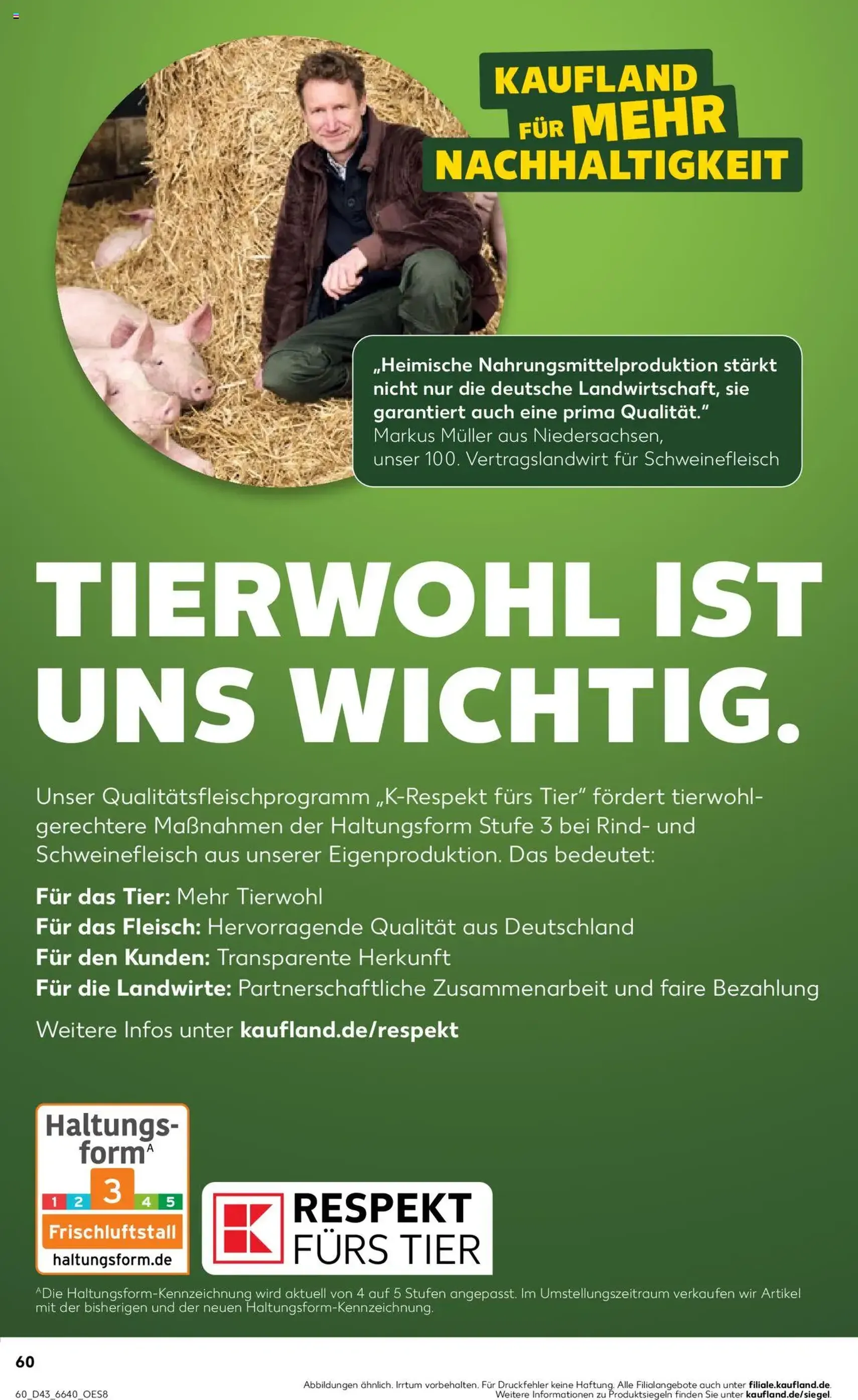 Kaufland Prospekt - Gültiger Prospekt ab 23.10.2025, Seite 60 von insgesamt 61 Kaufland Prospekt - Gültiger Prospekt ab 23.10.2025, Seite 60 von insgesamt 61