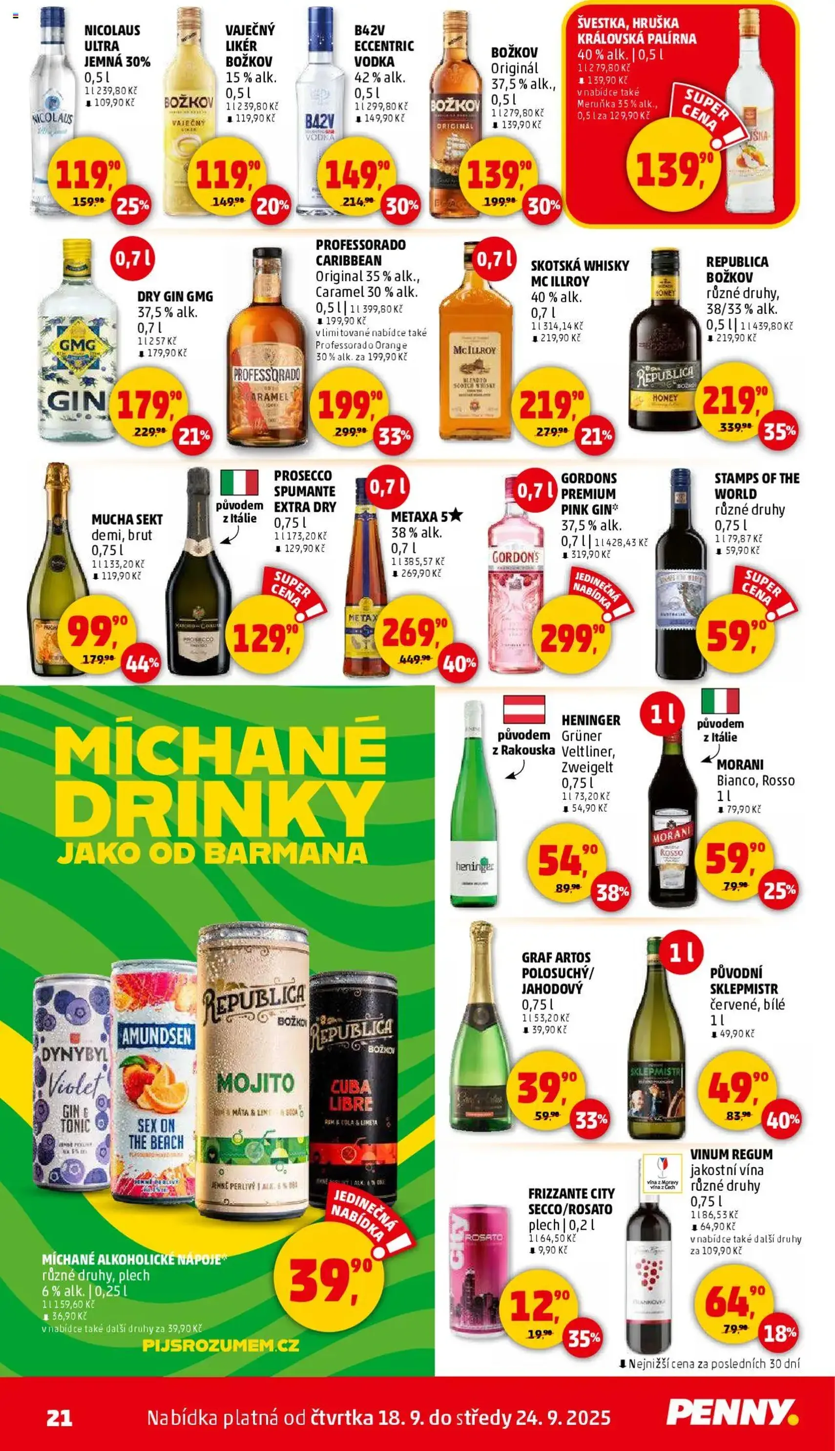 Penny Market leták - Čtvrtečník - platný leták od 18.09.2025 strana 21 z 37