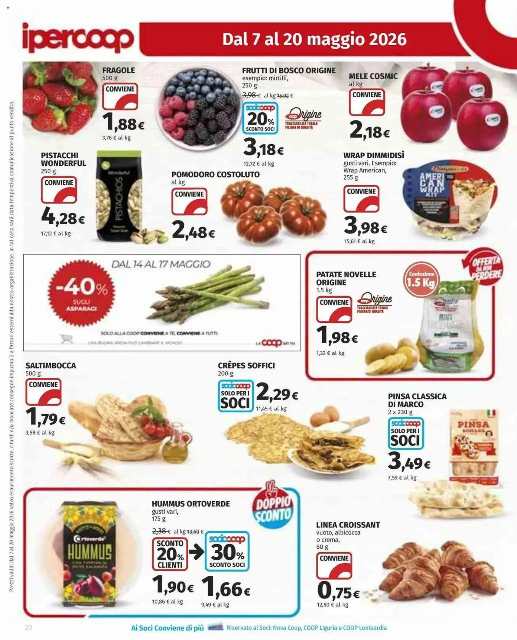 Ipercoop volantino - volantino valido dal 07/05/2026 pagina 20 di 33