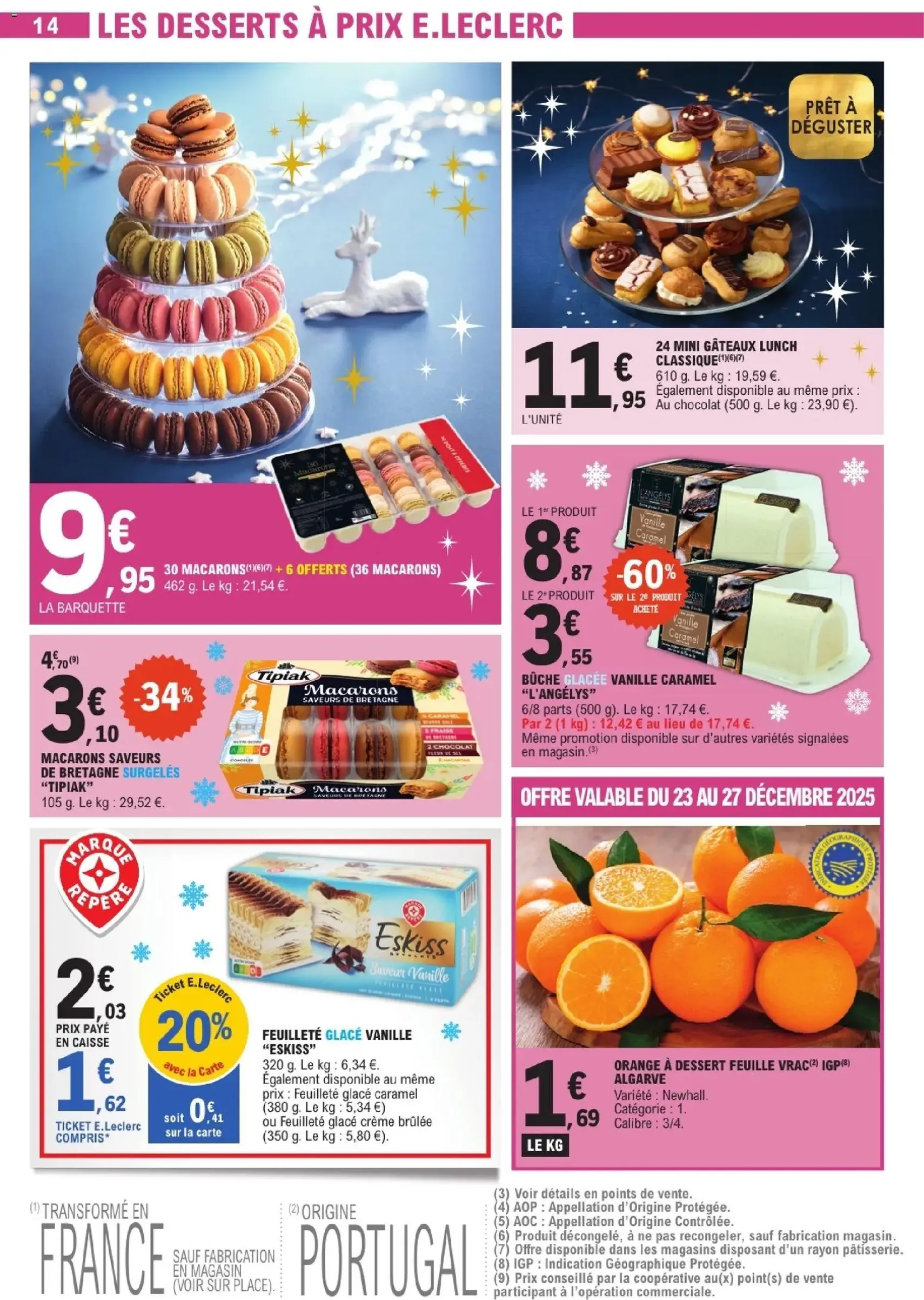 E.Leclerc catalogue semaine 52 - brochure valable à partir du 23/12/2025, page 14 sur 32