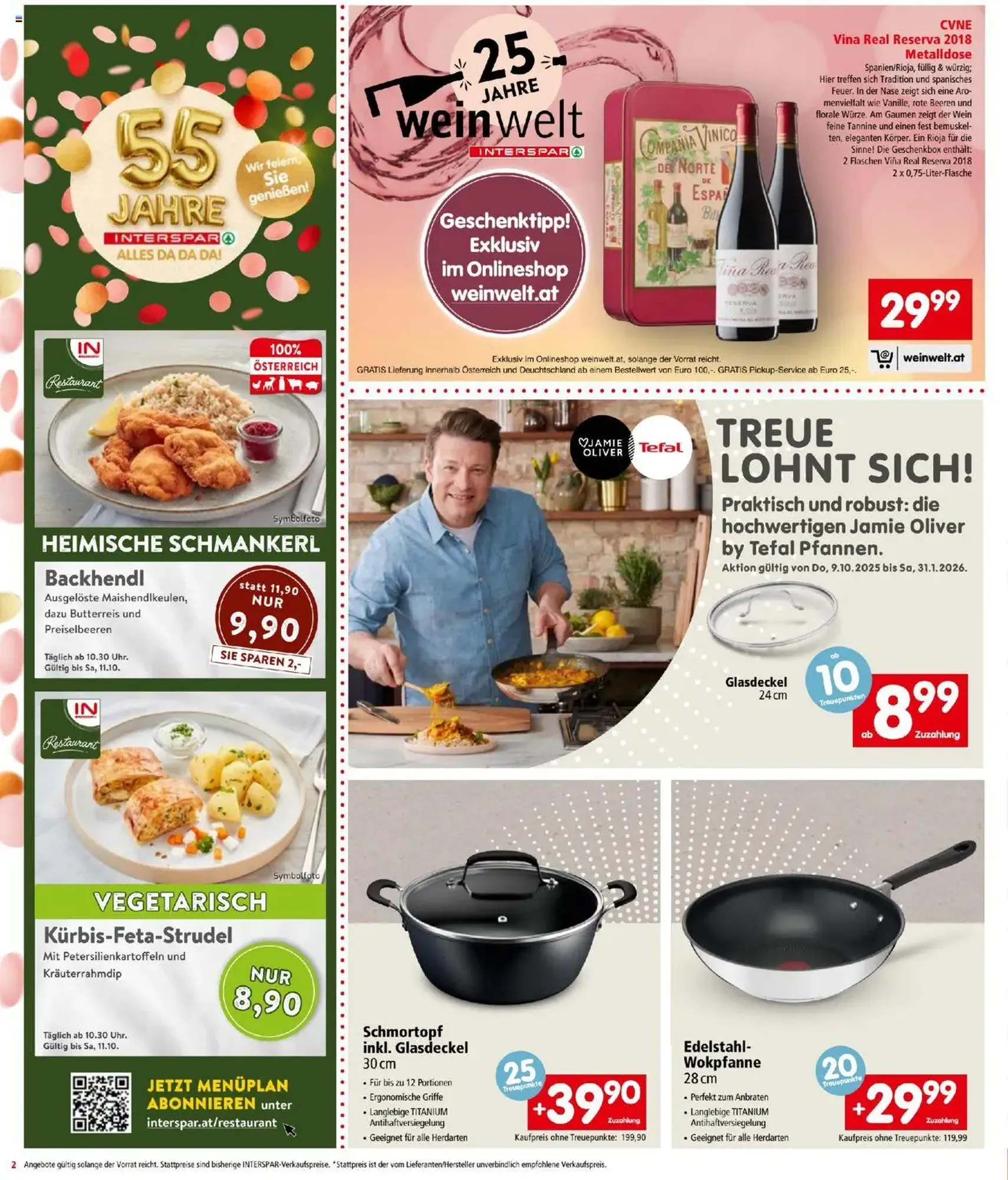 Interspar Flugblatt - Gültiger Prospekt ab 09.10.2025, Seite 2 von insgesamt 20
