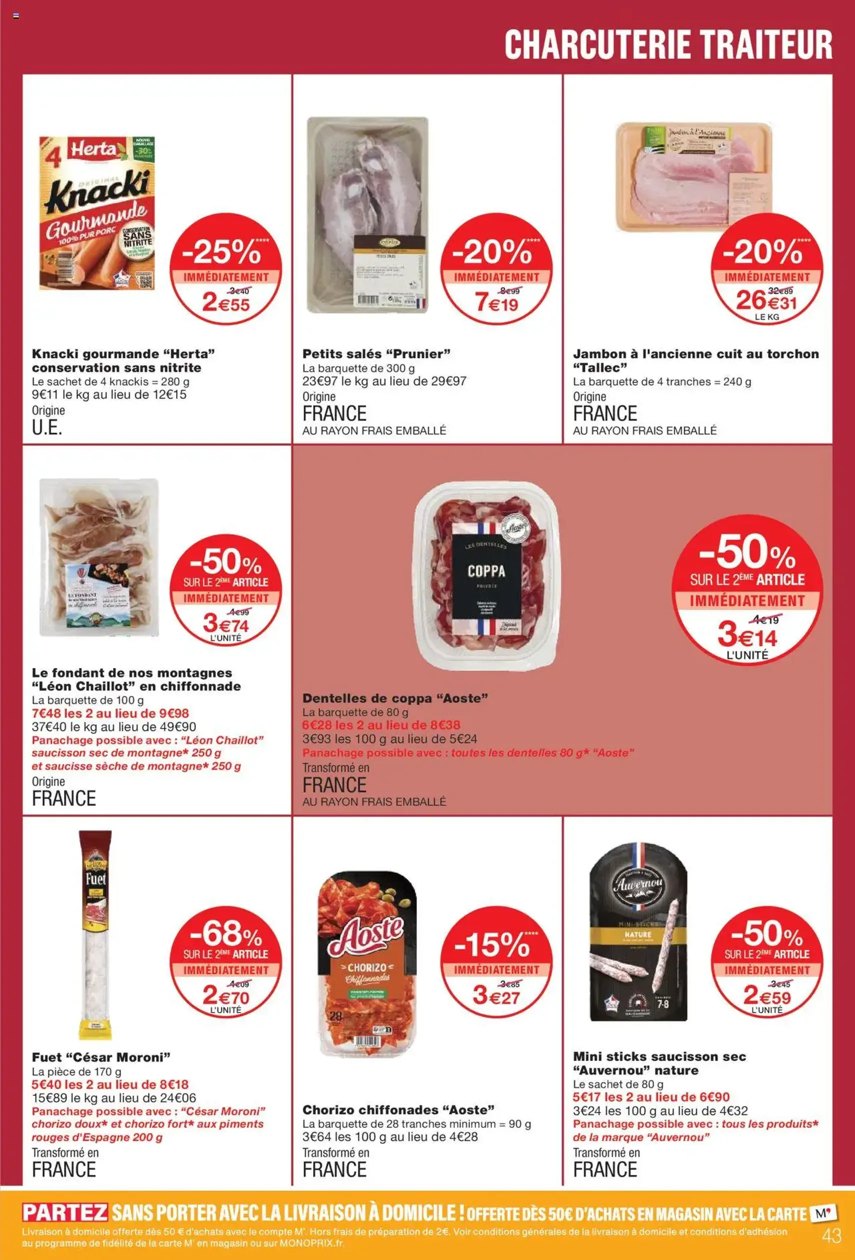 Monoprix catalogue - brochure valable à partir du 21/10/2025, page 43 sur 56 Monoprix catalogue - brochure valable à partir du 21/10/2025, page 43 sur 56