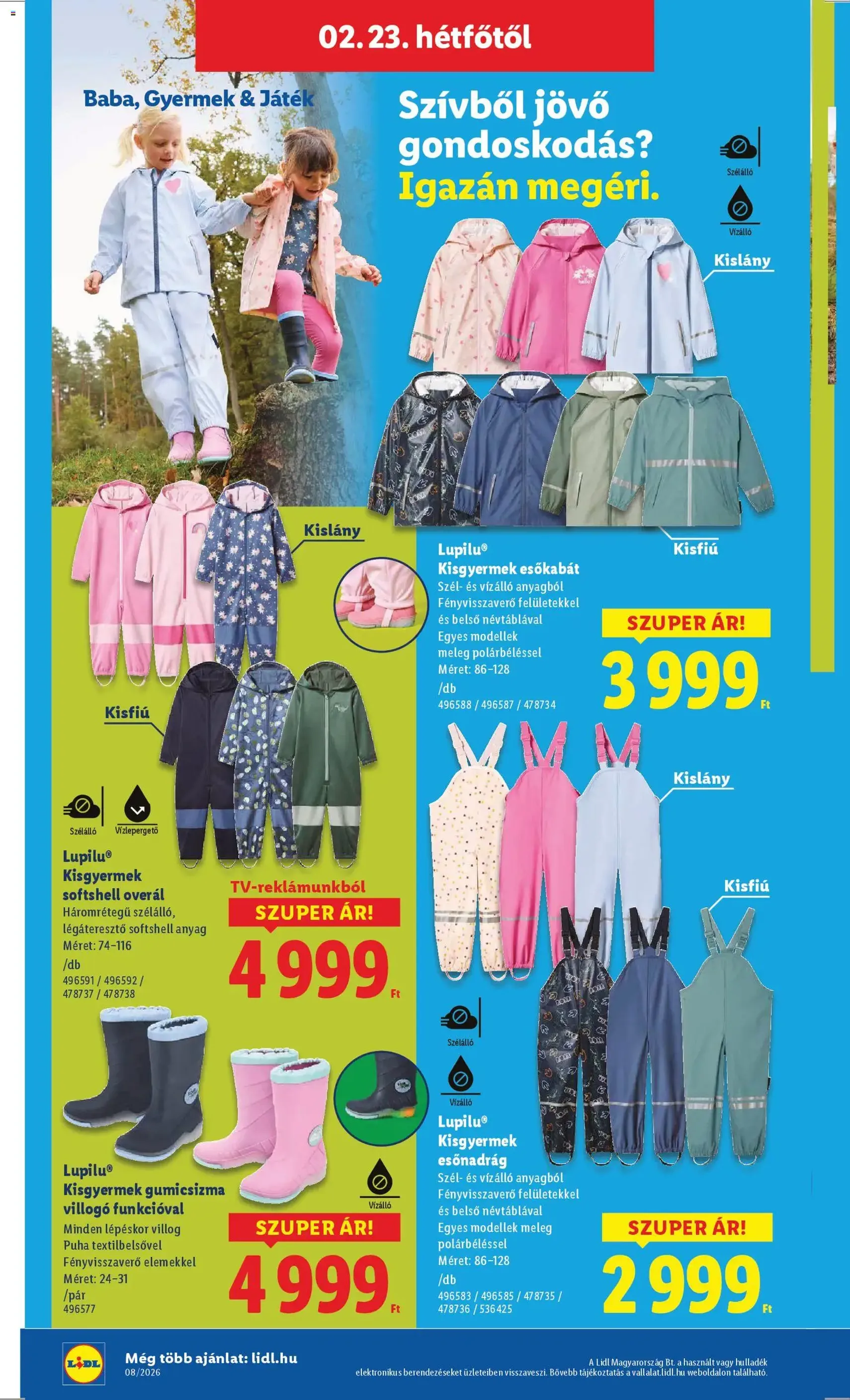 Lidl Akciós újság - 2026.02.19. érvényes szórólap 44 oldal 58 oldalból