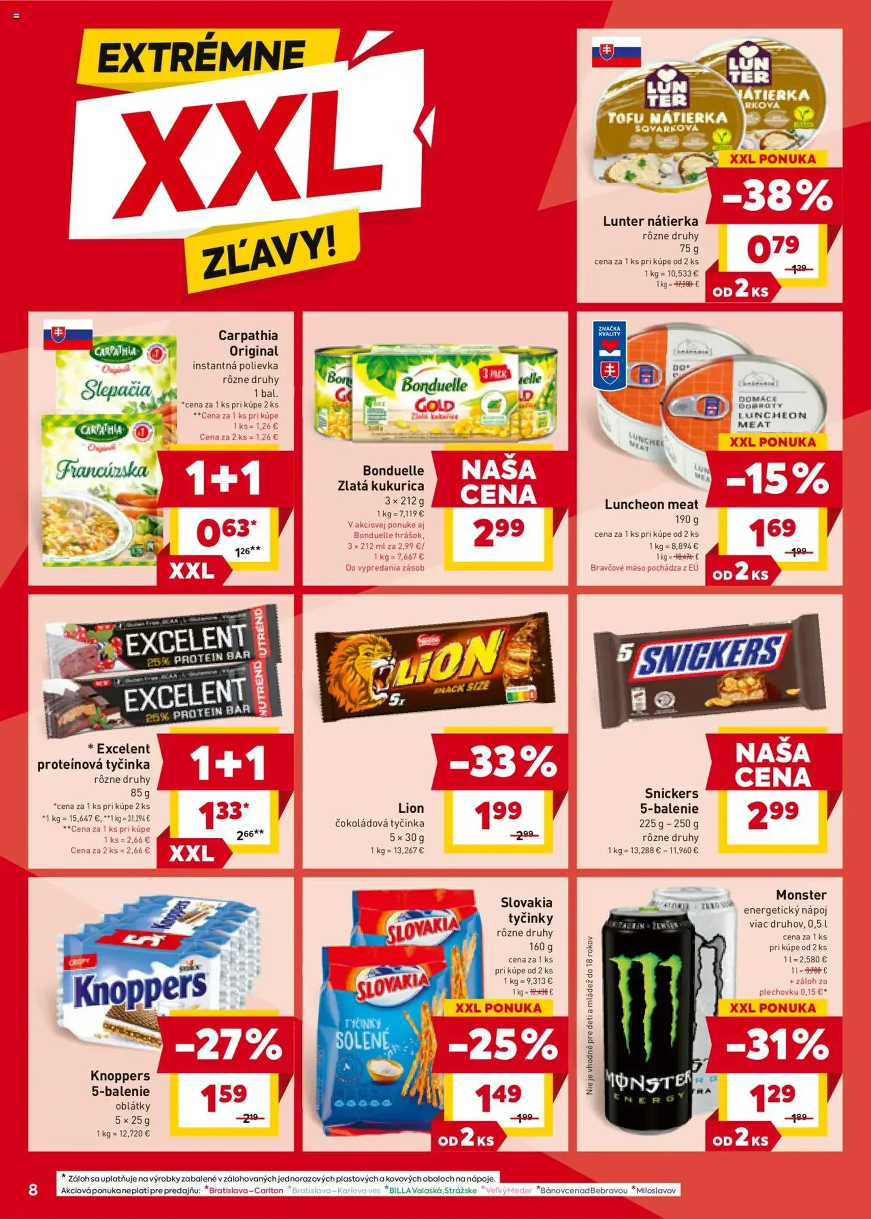 Billa leták - platný leták od 13.08.2025 strana 8 z 20