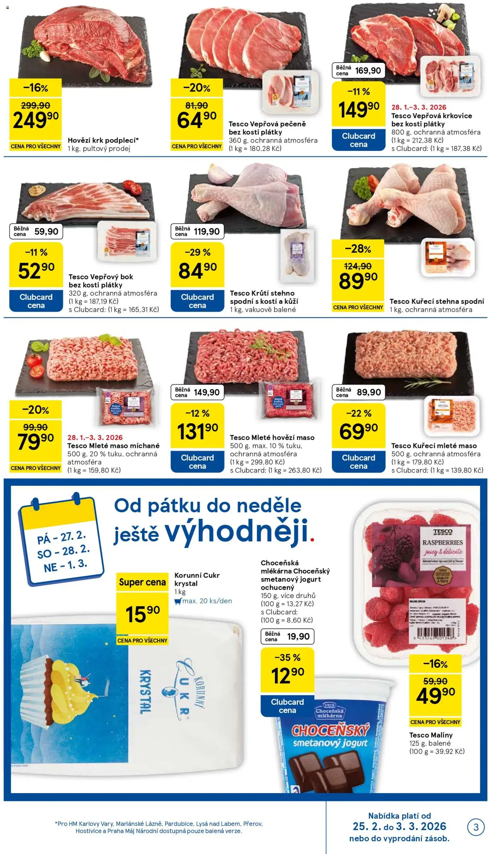 Tesco leták - Hypermarket - platný leták od 25.02.2026 strana 3 z 22