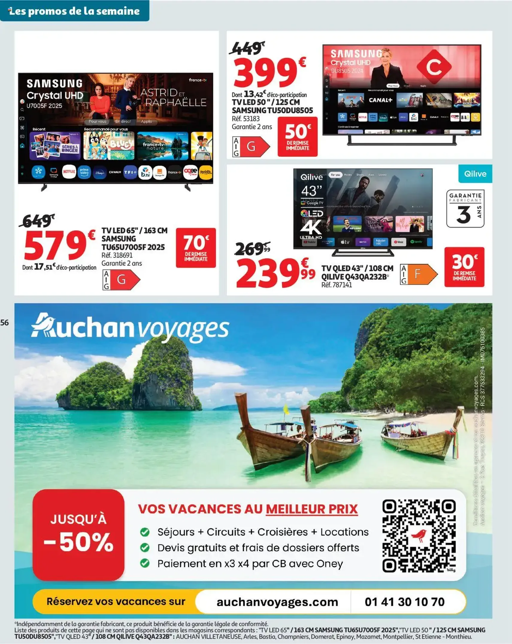 Auchan prospectus - brochure valable à partir du 02/09/2025, page 56 sur 60 Auchan prospectus - brochure valable à partir du 02/09/2025, page 56 sur 60