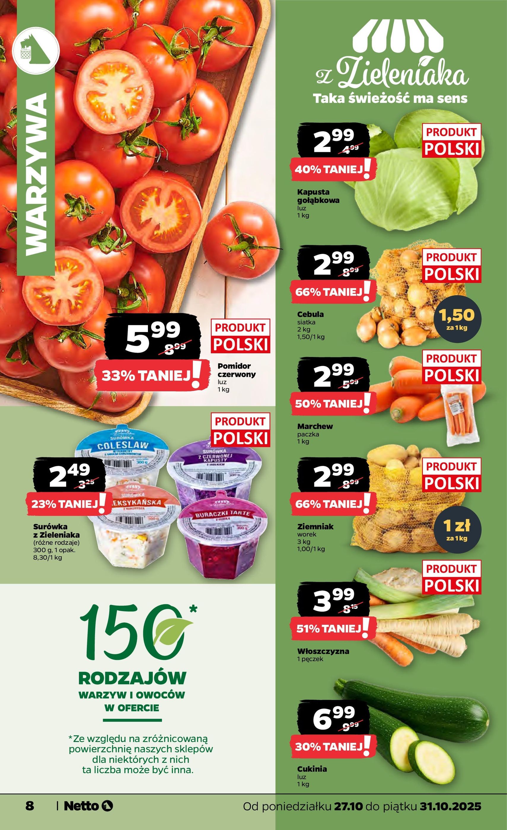 Netto gazetka - Spożywcza - ważny gazetka od 27.10.2025 strona 8 z 32 Netto gazetka - Spożywcza - ważny gazetka od 27.10.2025 strona 8 z 32