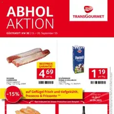 Transgourmet Flugblatt - Prospekt Vorschau gültig ab 14.09.2025