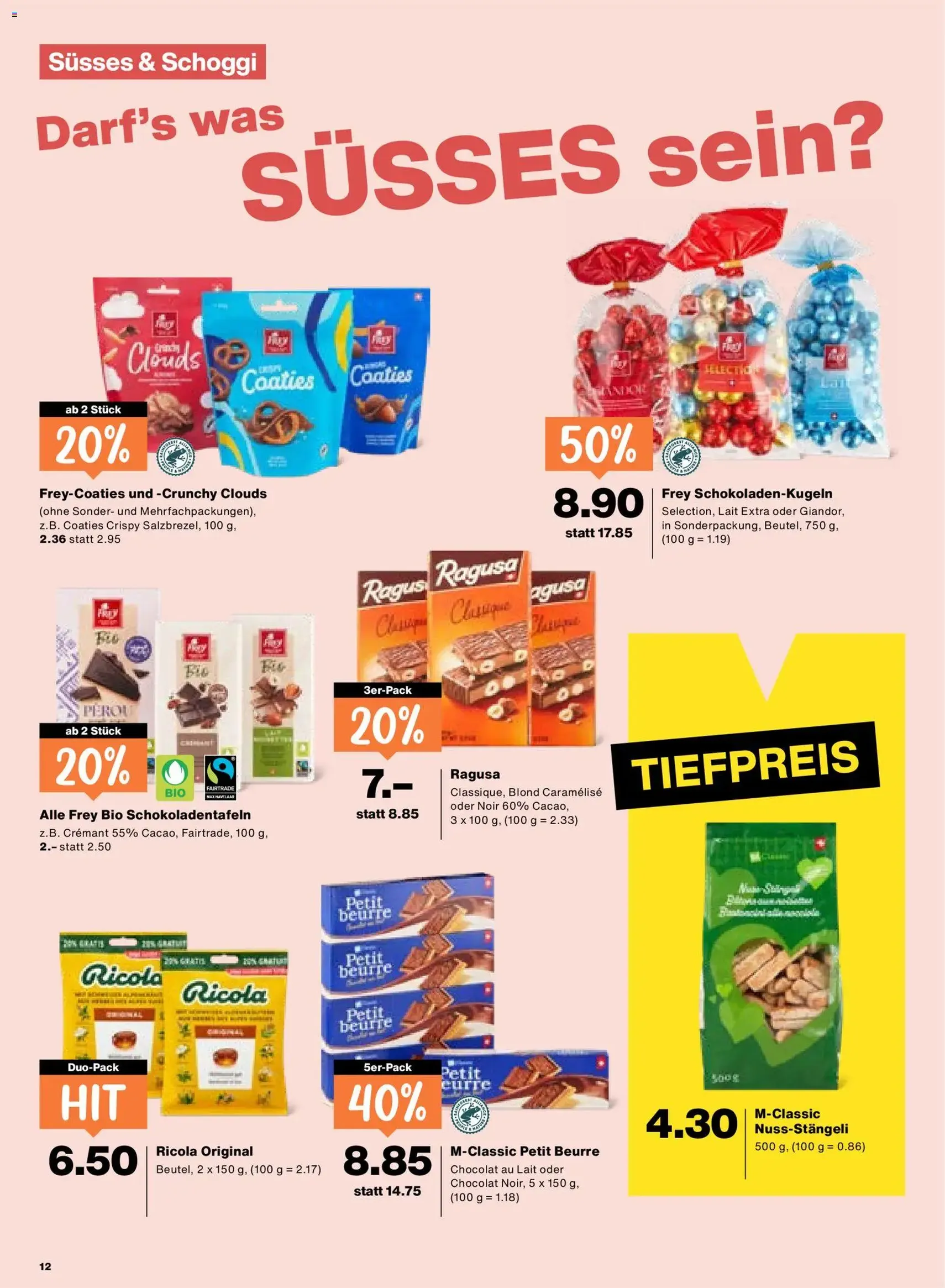 Migros aktionen - Gültiger Prospekt ab 15.10.2026, Seite 12 von insgesamt 24