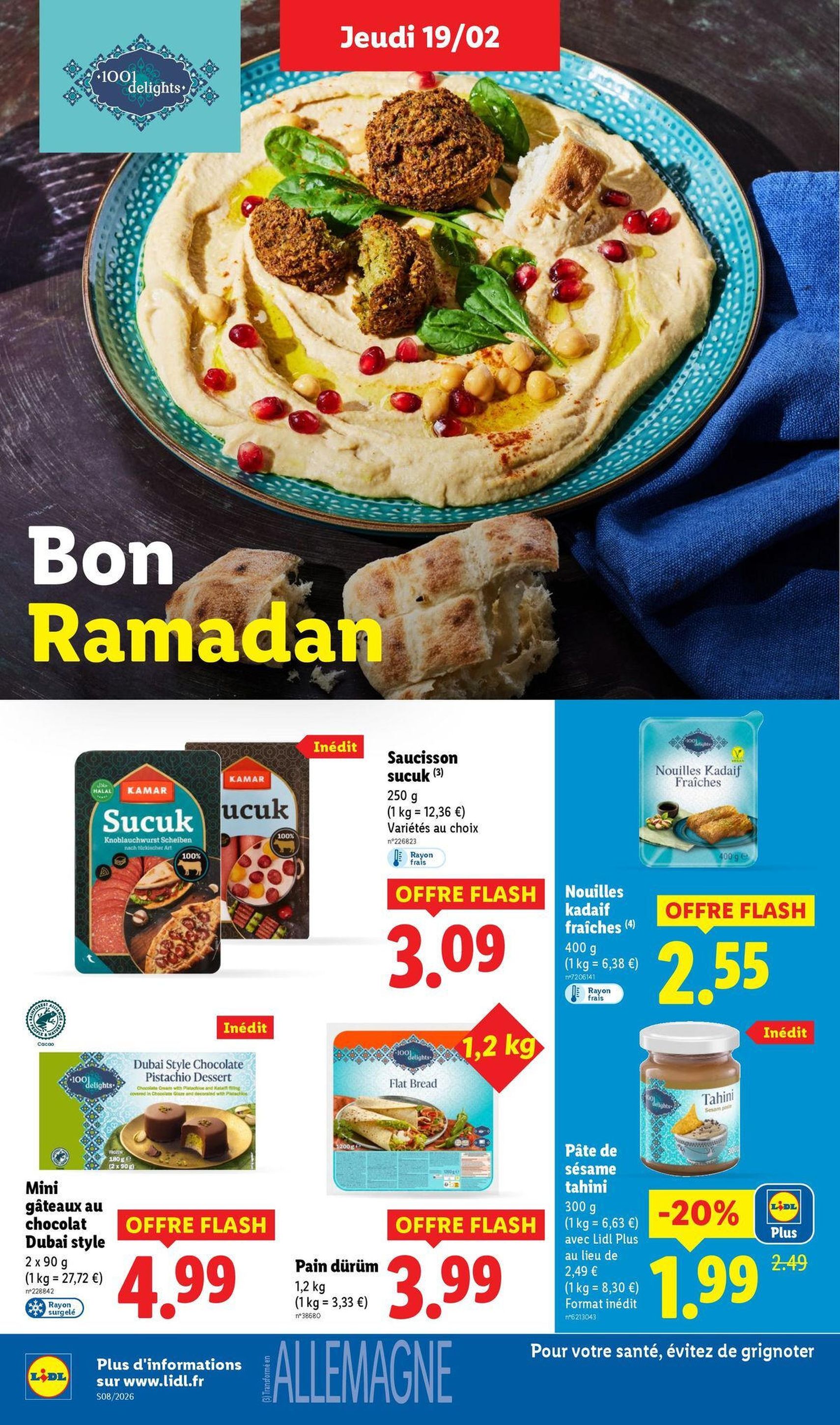 LIDL catalogue semaine 8 - brochure valable à partir du 19/02/2026, page 22 sur 77