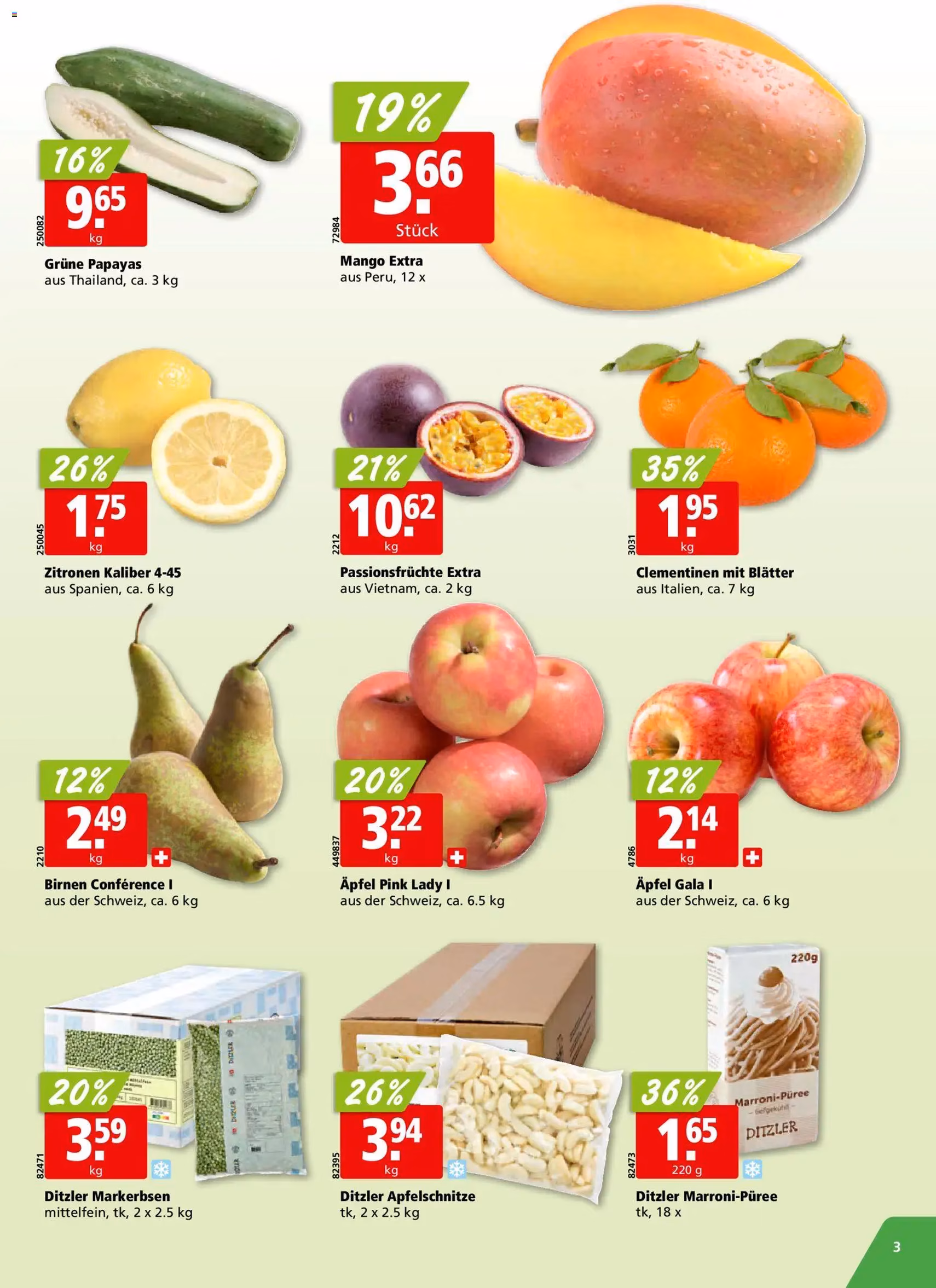 Aligro Aktionen - Gültiger Prospekt ab 08.12.2025, Seite 3 von insgesamt 36