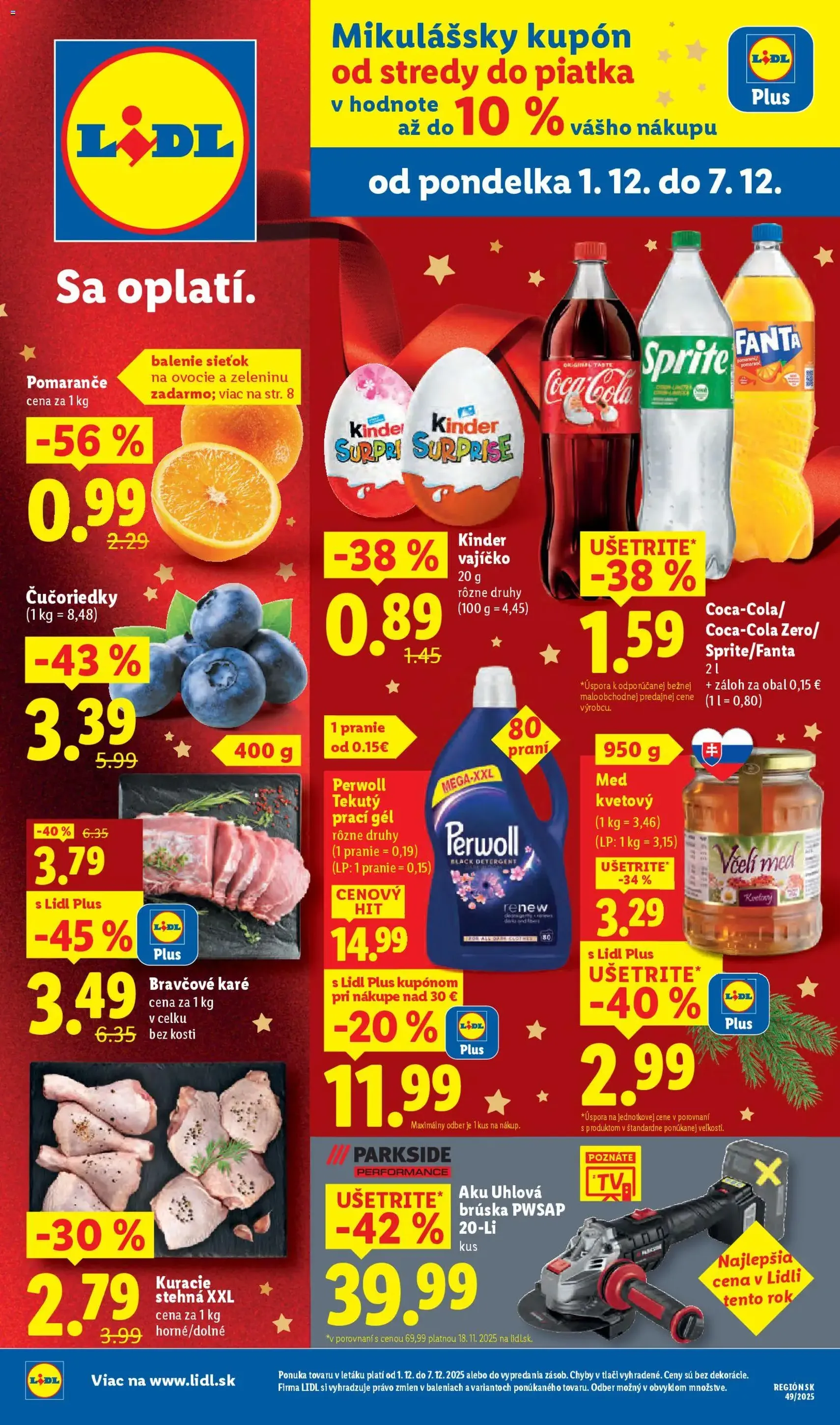 Lidl leták - platný leták od 01.12.2025 strana 1 z 100