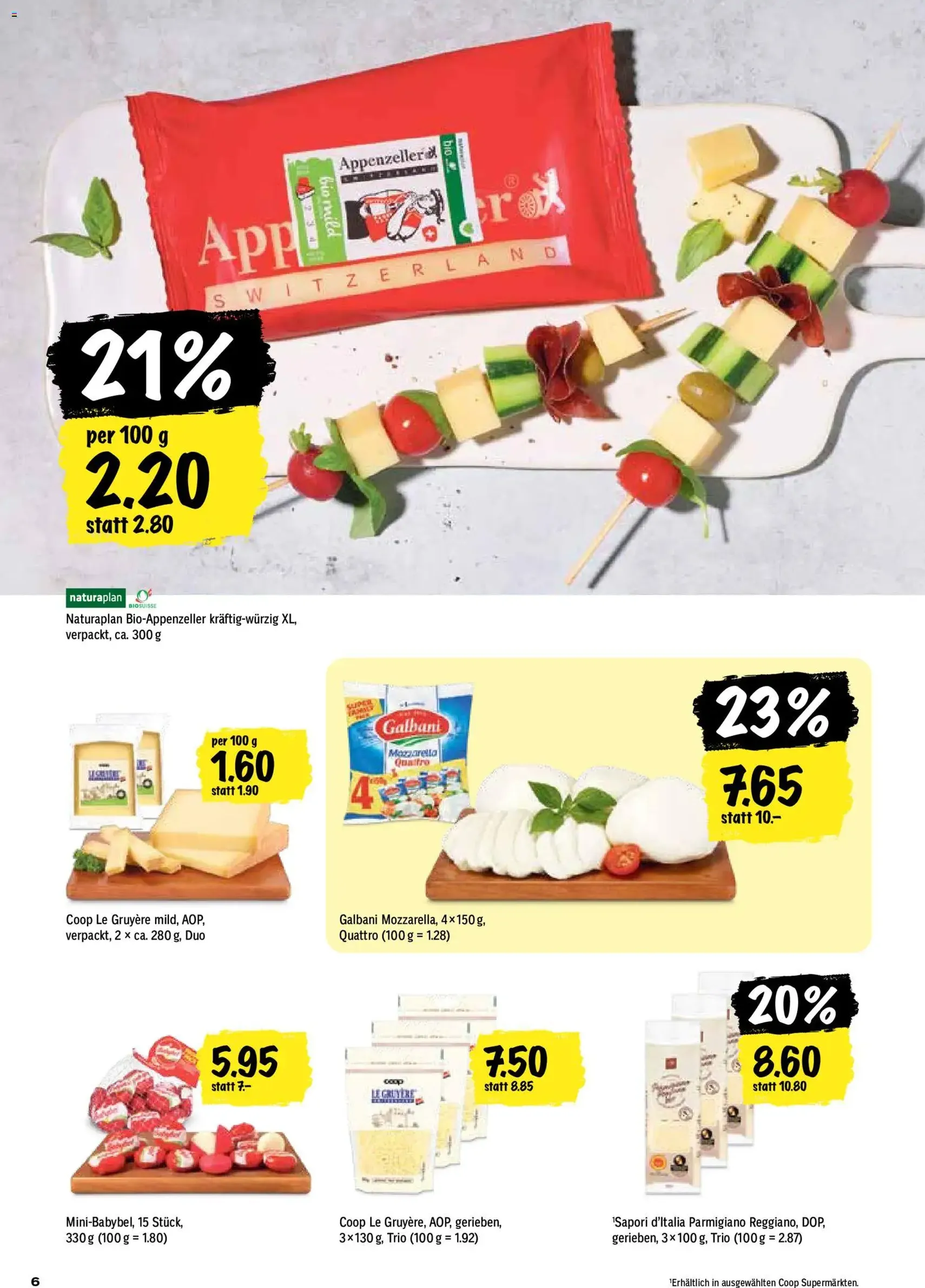 Coop aktionen - Gültiger Prospekt ab 09.07.2026, Seite 6 von insgesamt 24