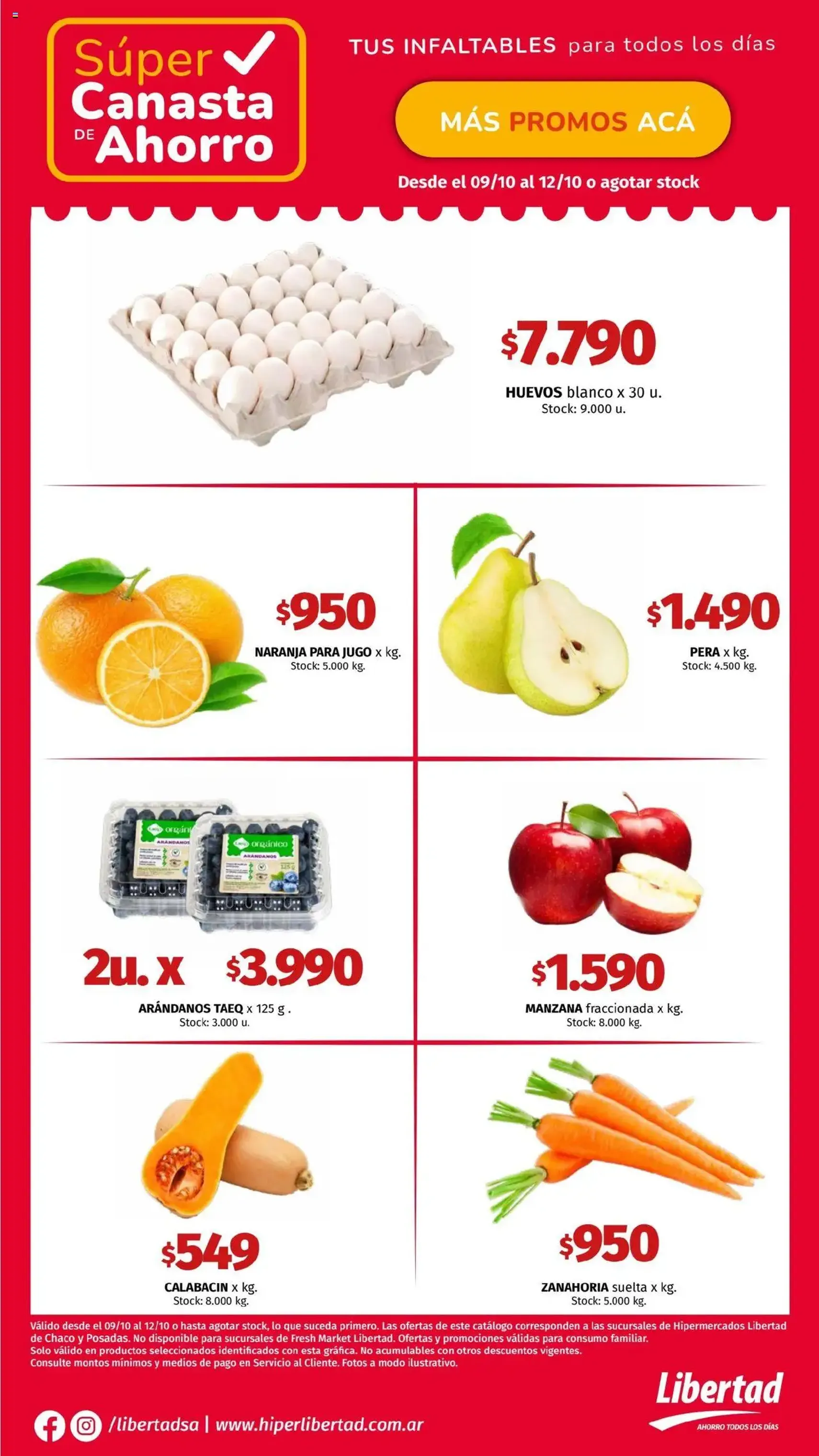Hipermercado Libertad catálogo - folleto válido desde 09/10/2025 página 3 de 5
