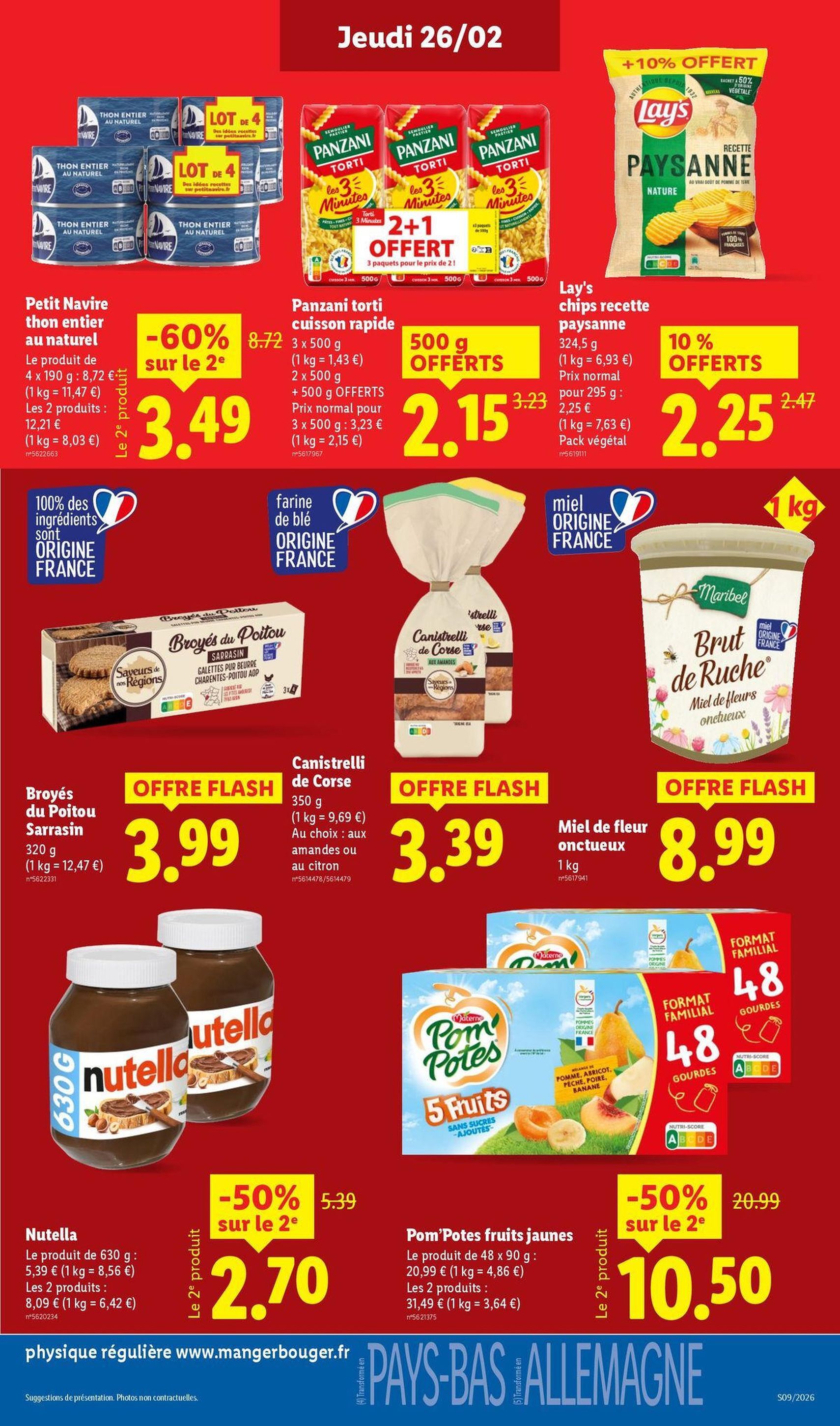 LIDL catalogue semaine 9 - brochure valable à partir du 26/02/2026, page 17 sur 81