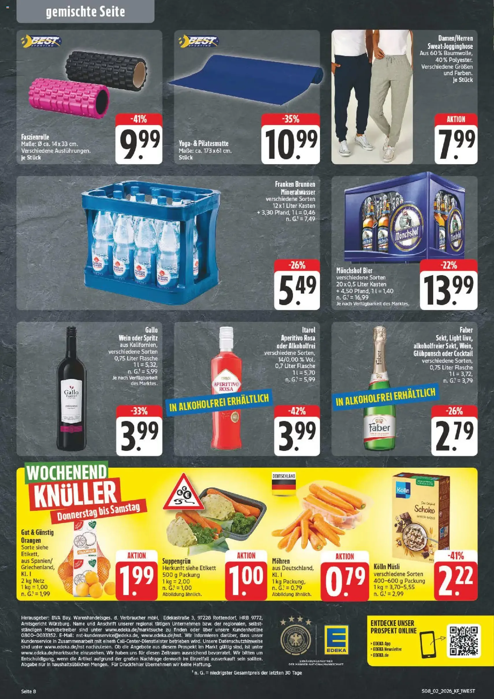 Nah & gut Prospekt - Gültiger Prospekt ab 05.01.2026, Seite 8 von insgesamt 8