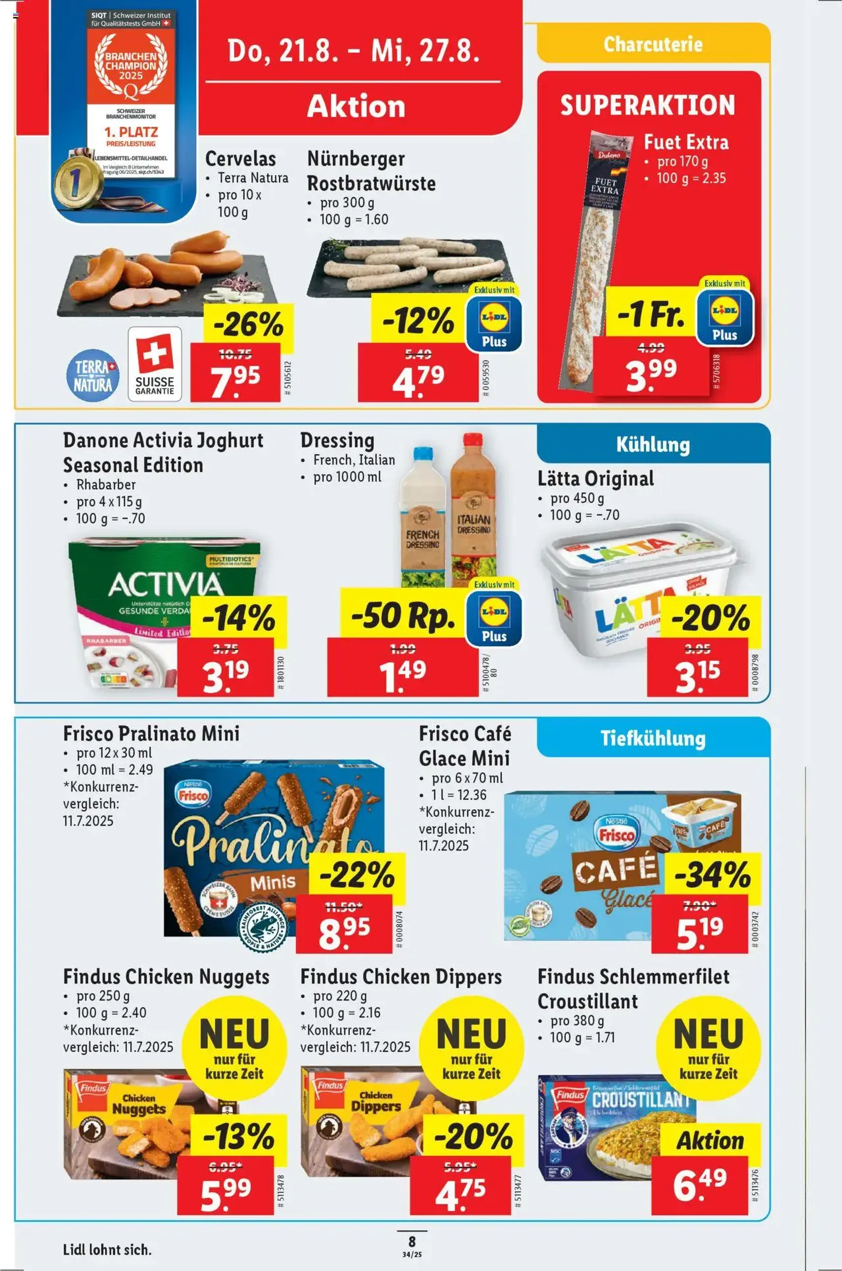 Lidl Aktionen - Gültiger Prospekt ab 21.08.2025, Seite 10 von insgesamt 34