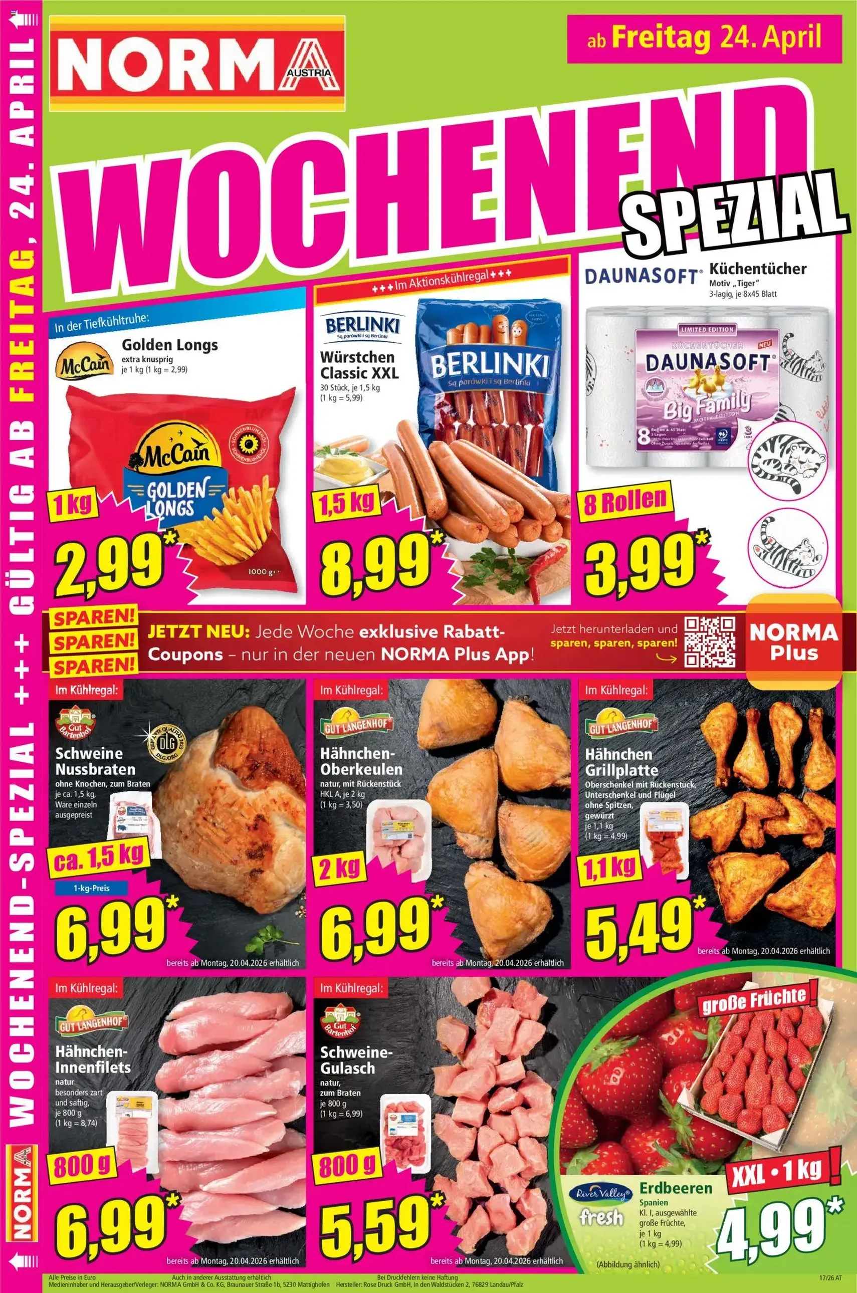 Norma Flugblatt - Gültiger Prospekt ab 20.04.2026, Seite 18 von insgesamt 20